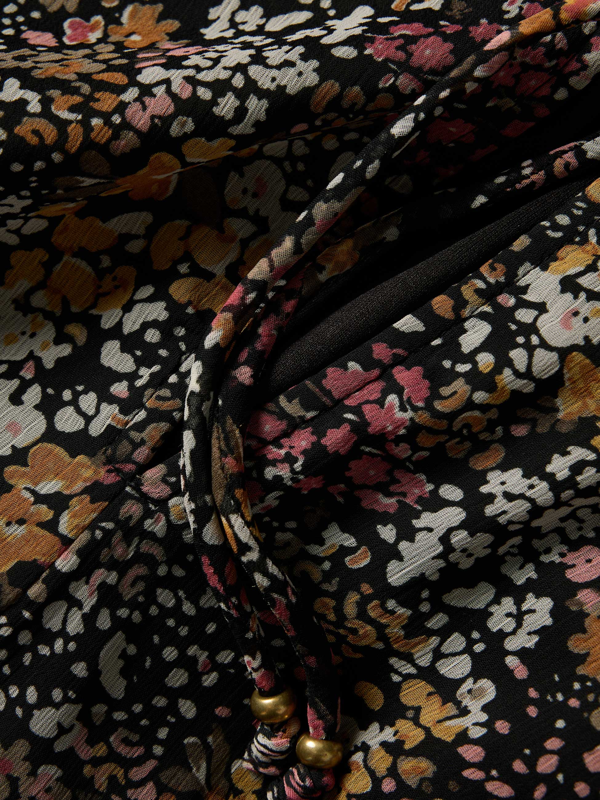 Blusa com estampado floral