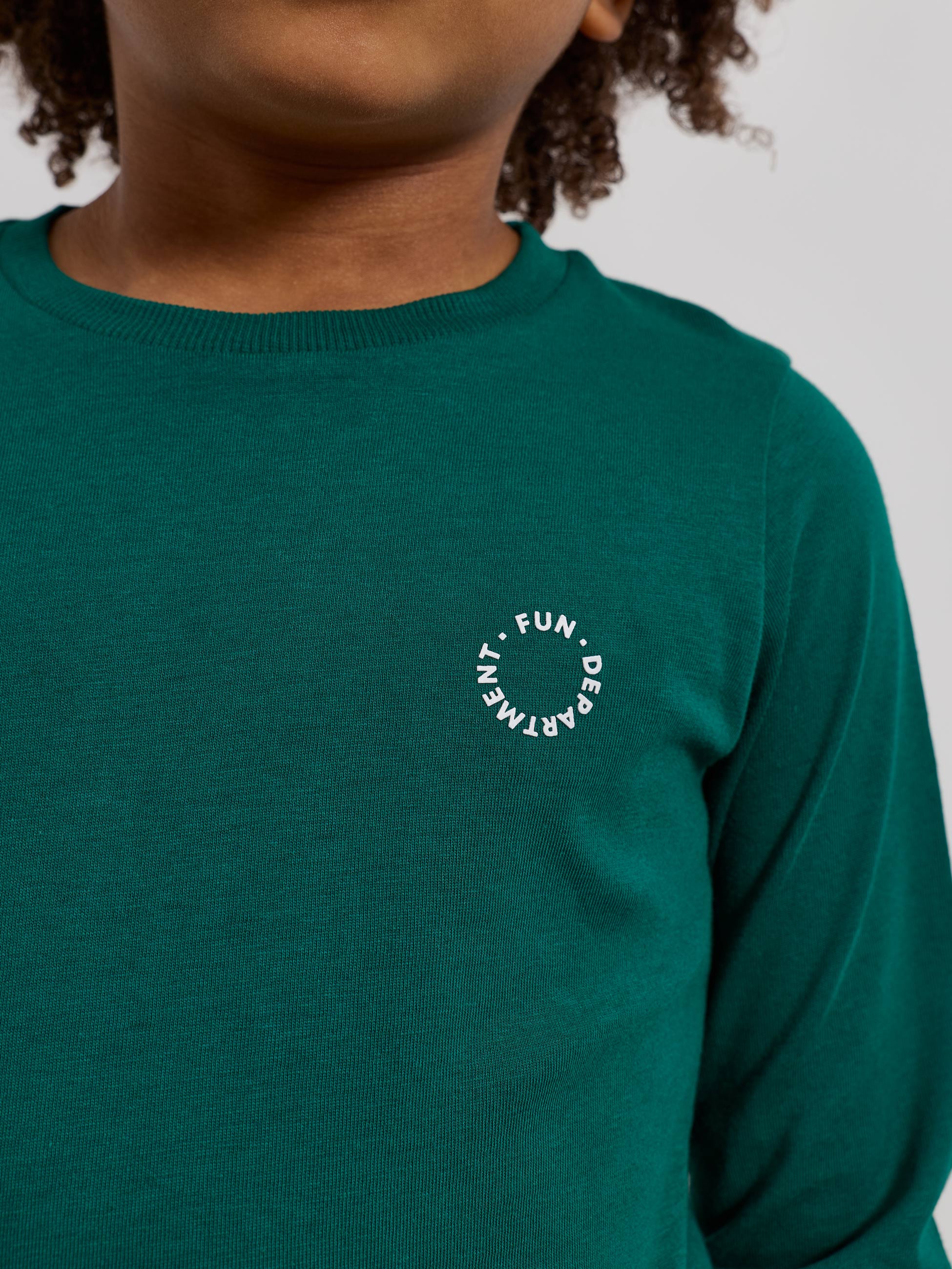Camisola básica com estampado