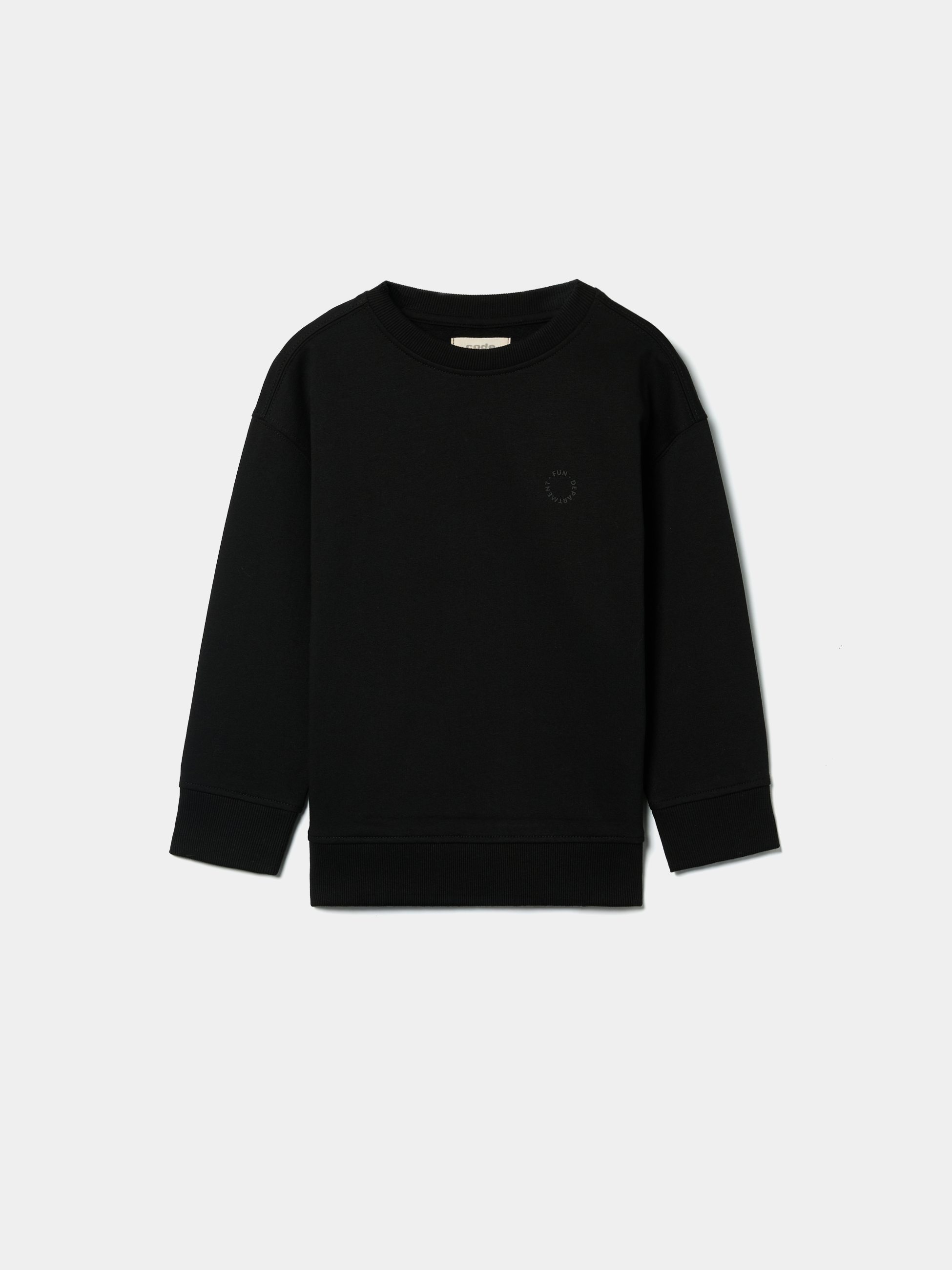 Sweatshirt com detalhe estampado
