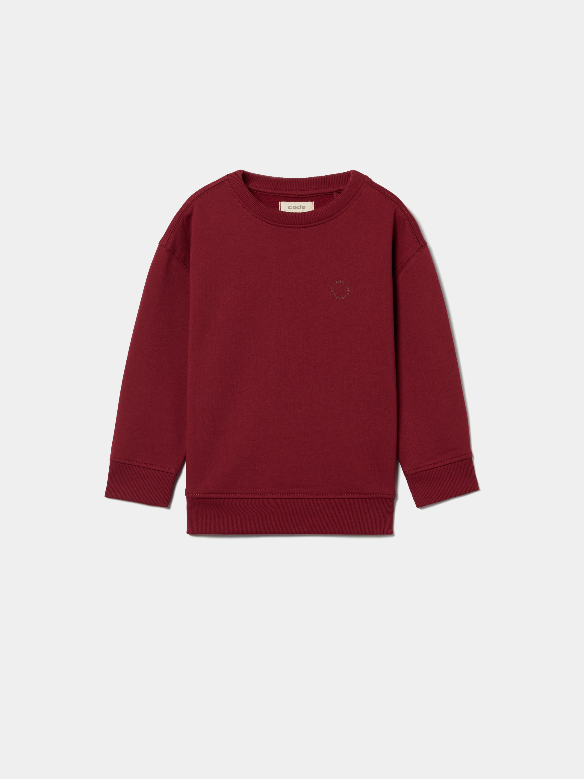 Sweatshirt com detalhe estampado
