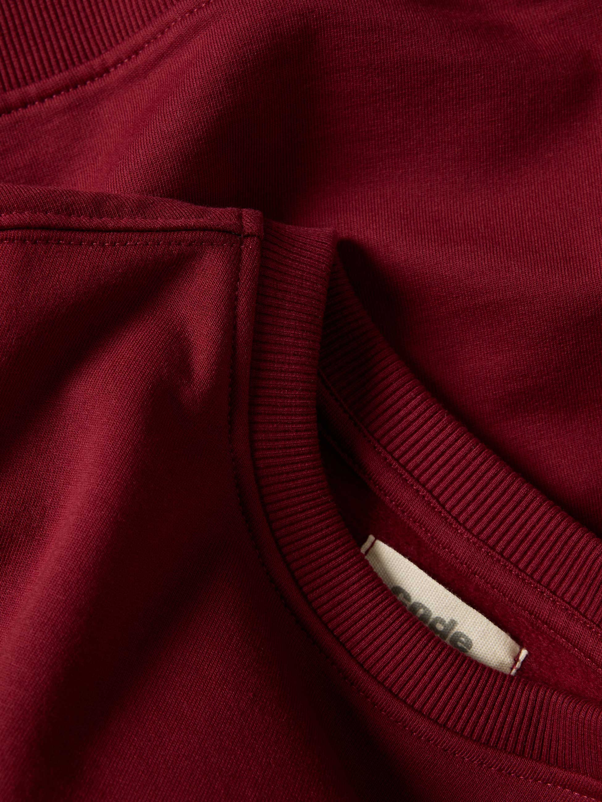 Sweatshirt com detalhe estampado