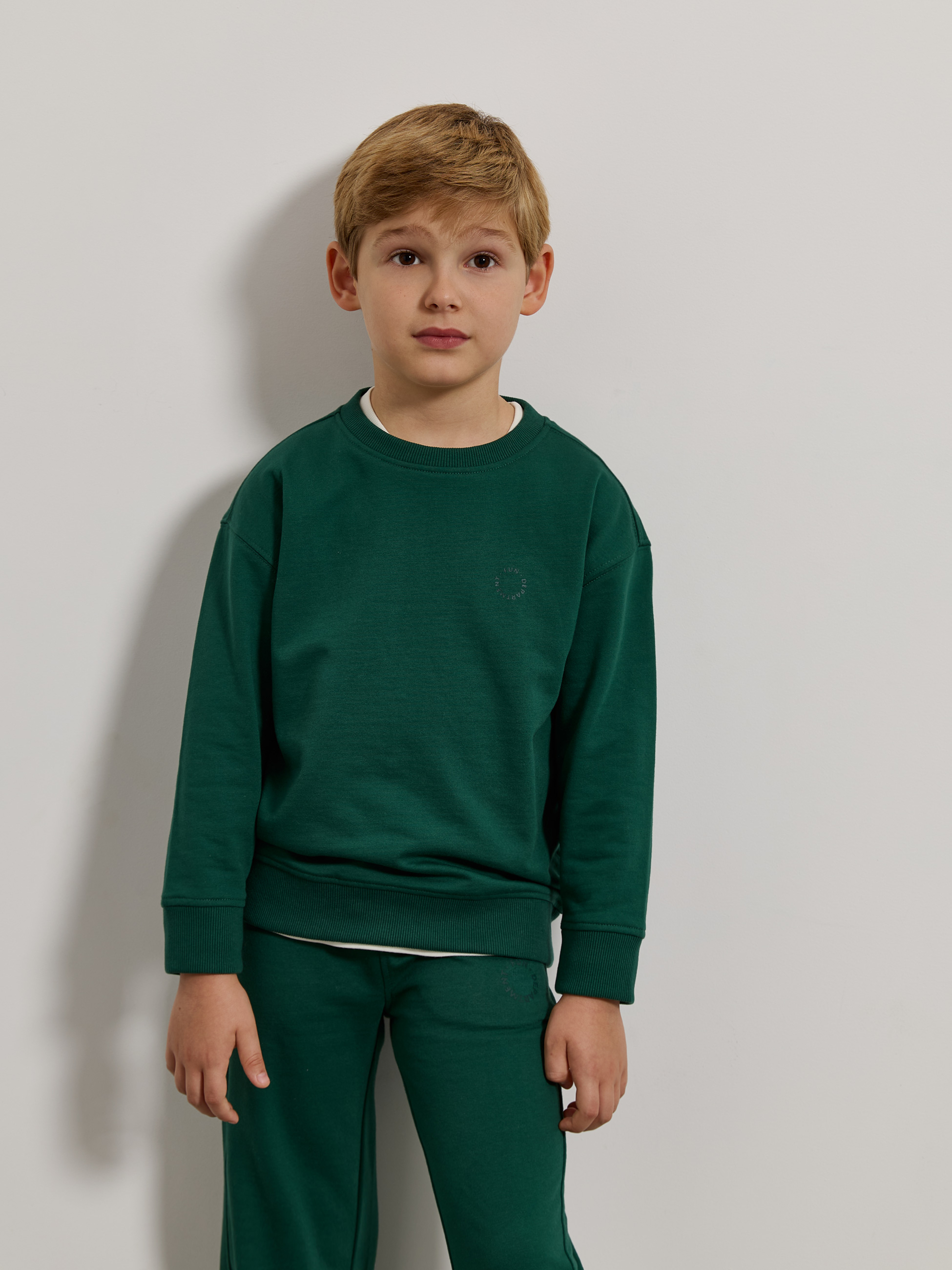 Sweatshirt com detalhe estampado