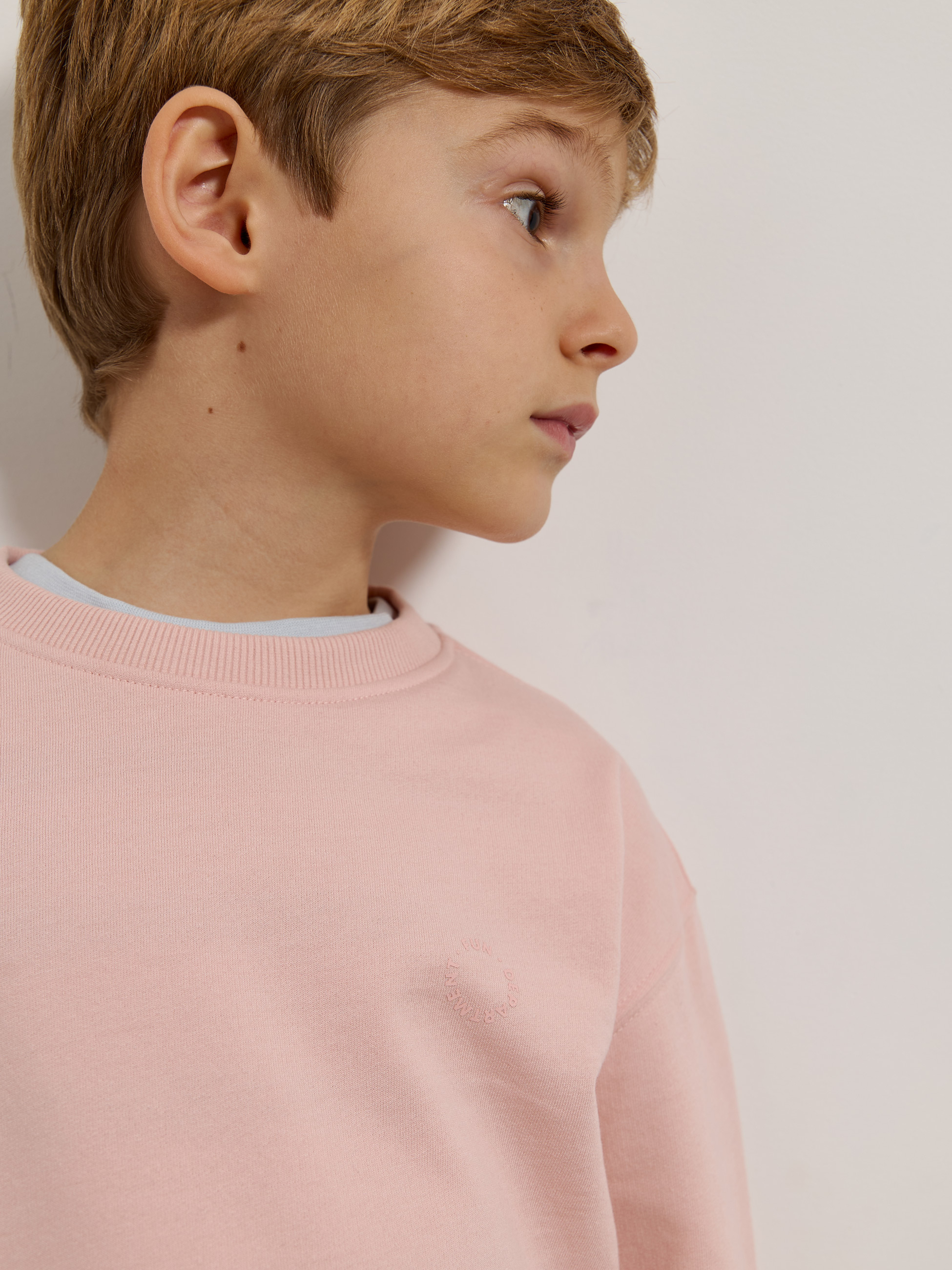 Sweatshirt com detalhe estampado