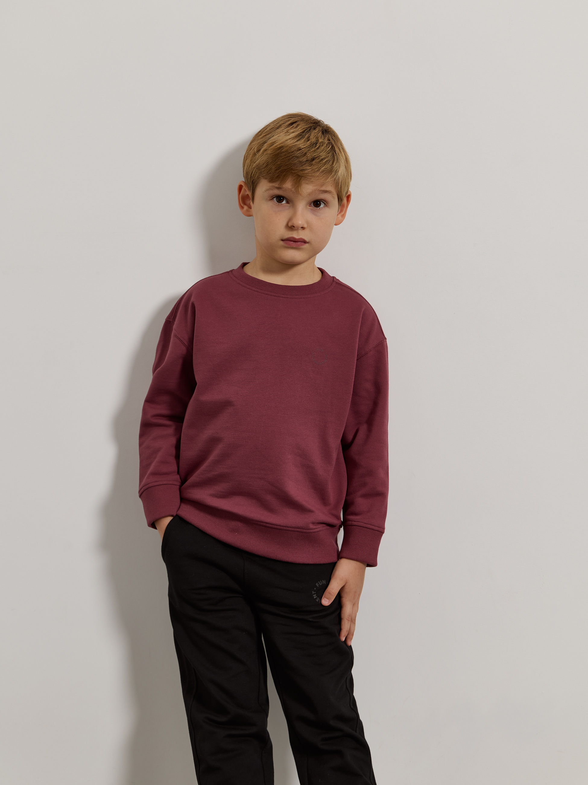 Sweatshirt com detalhe estampado
