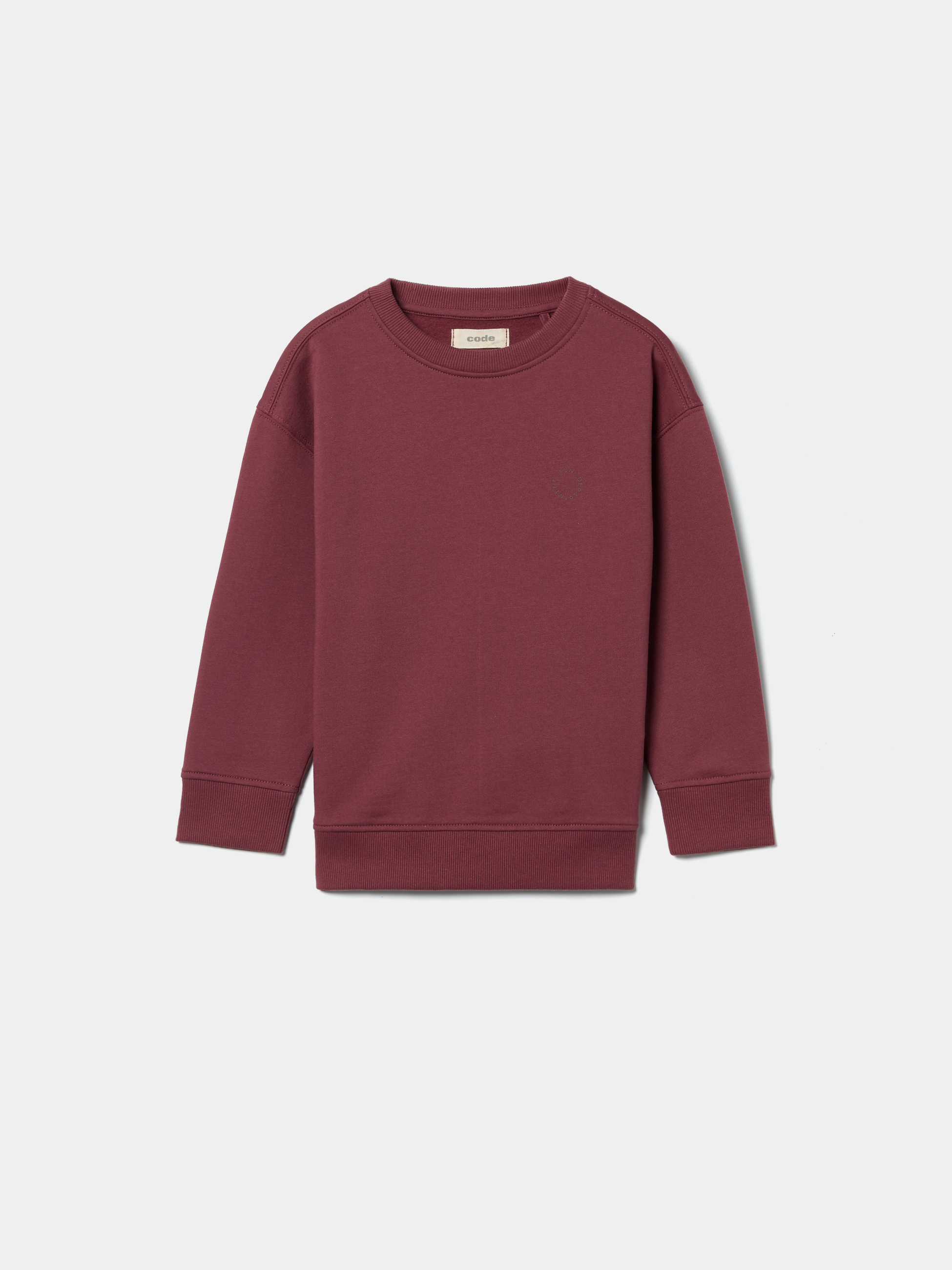 Sweatshirt com detalhe estampado