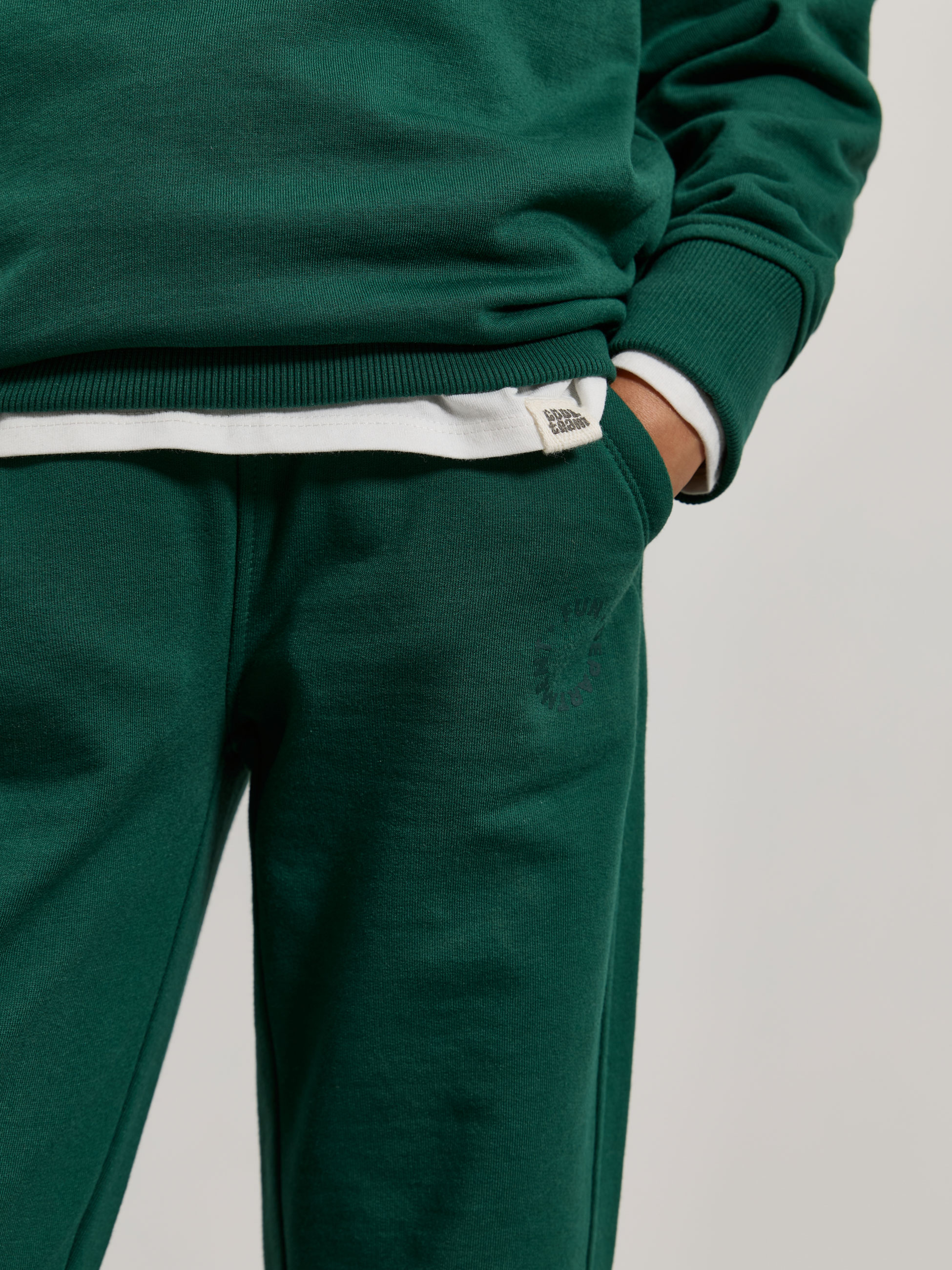 Calças jogger de fato de treino