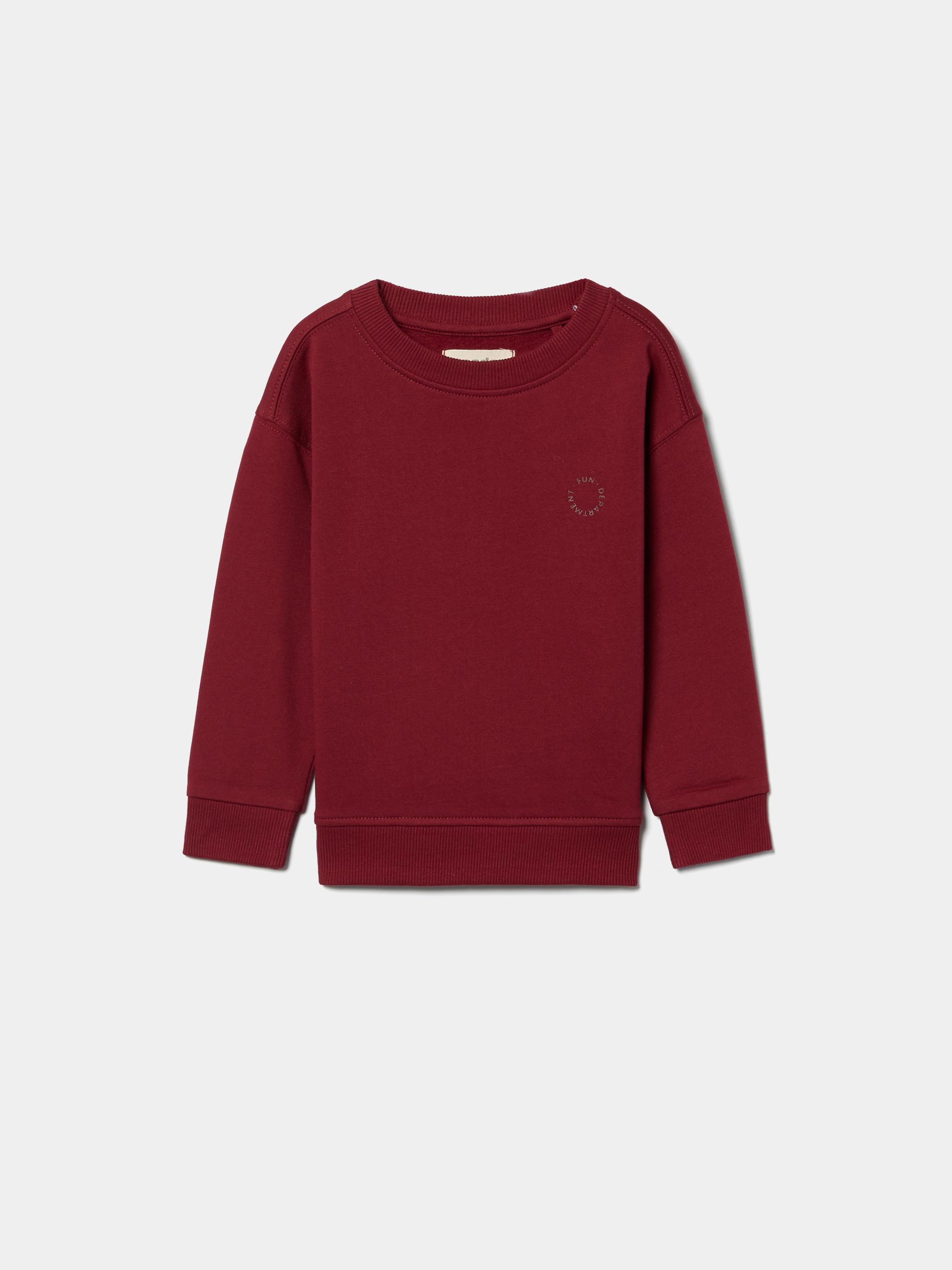 Sweatshirt com detalhe estampado