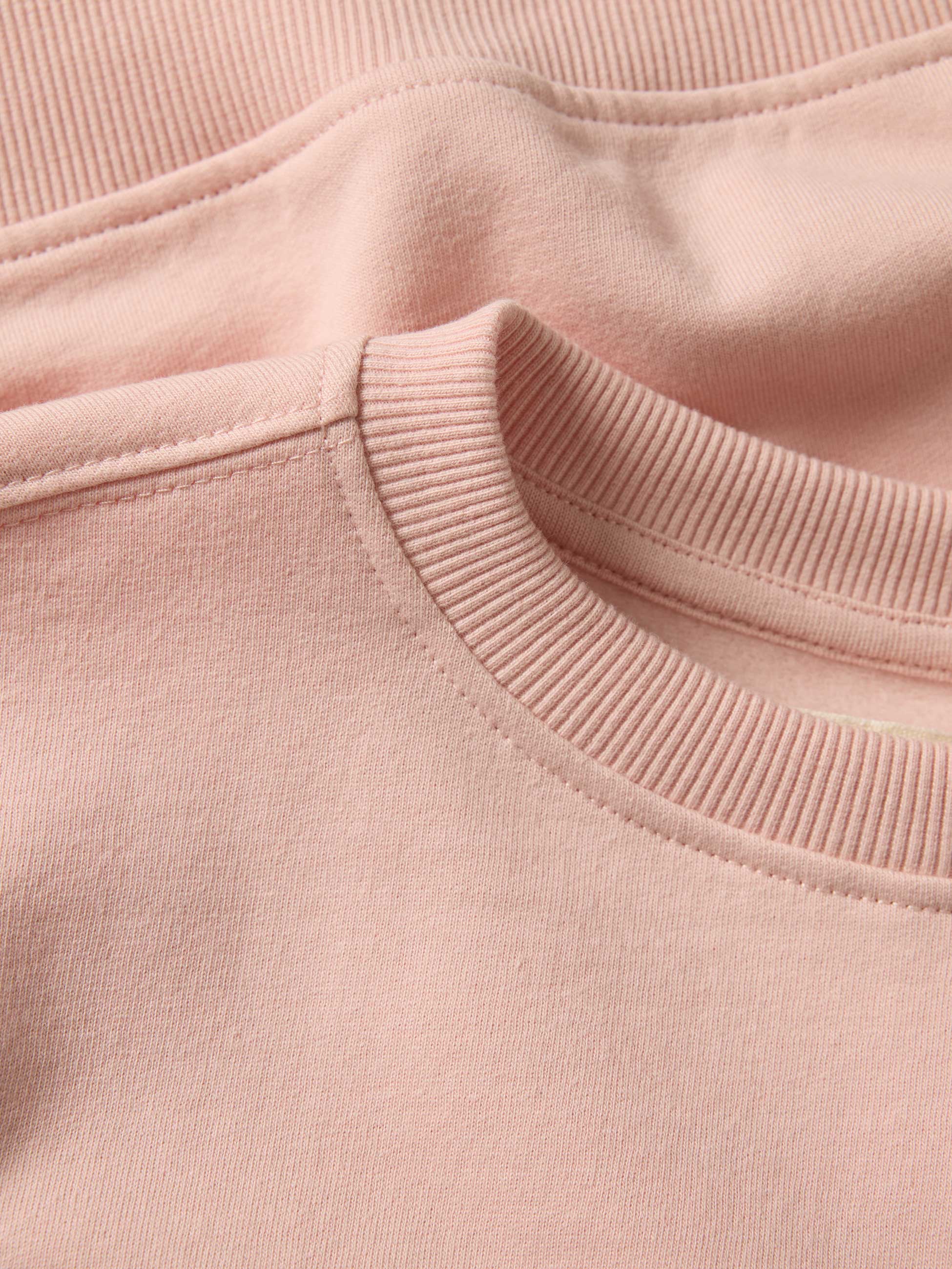 Sweatshirt com detalhe estampado