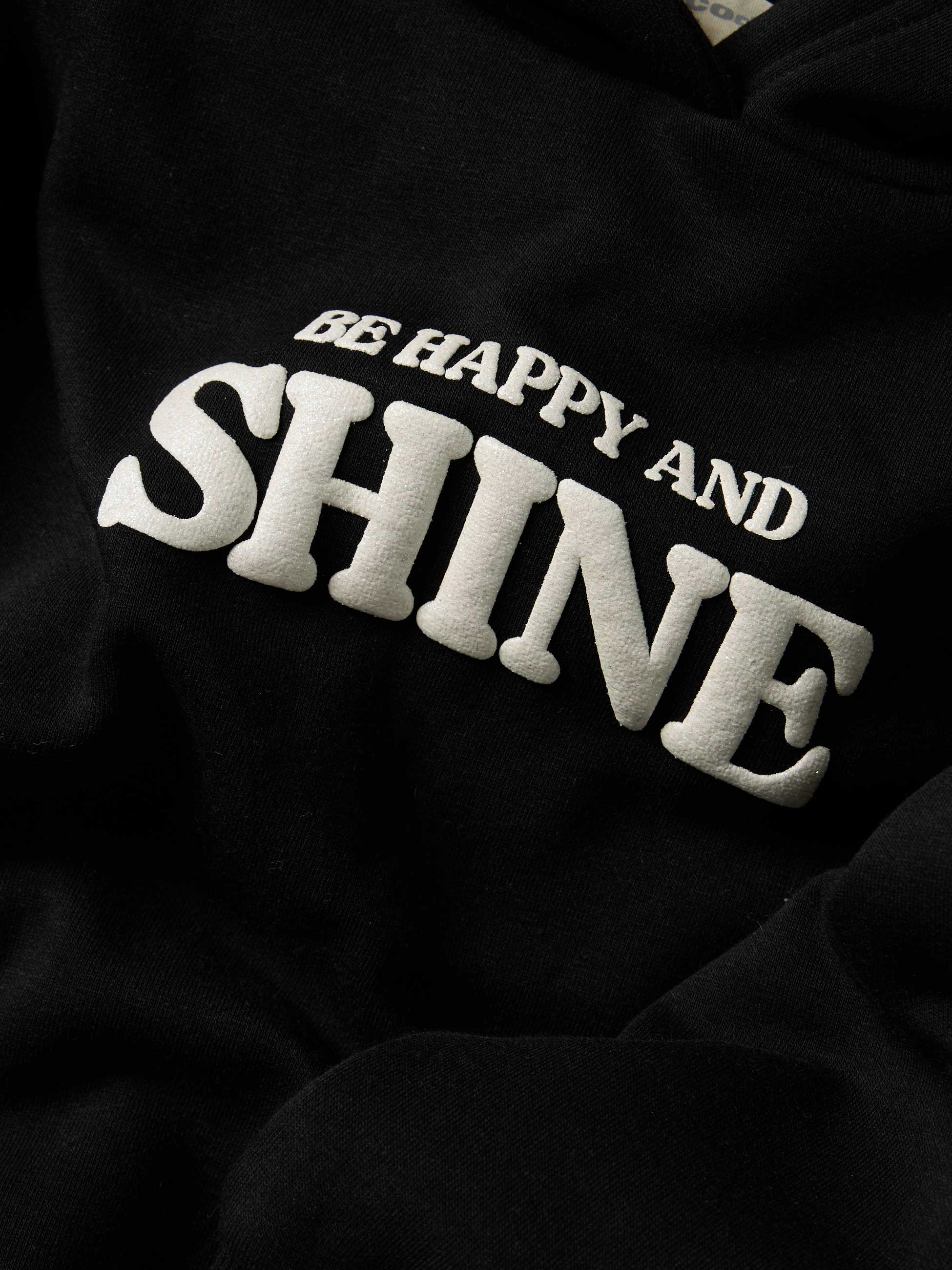 Sweatshirt com carapuço estampada