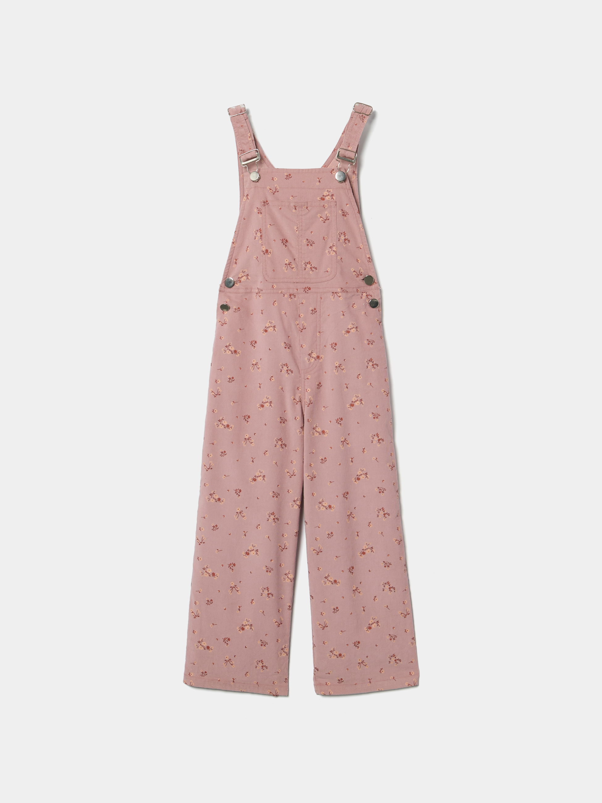 Jardineiras com estampado floral