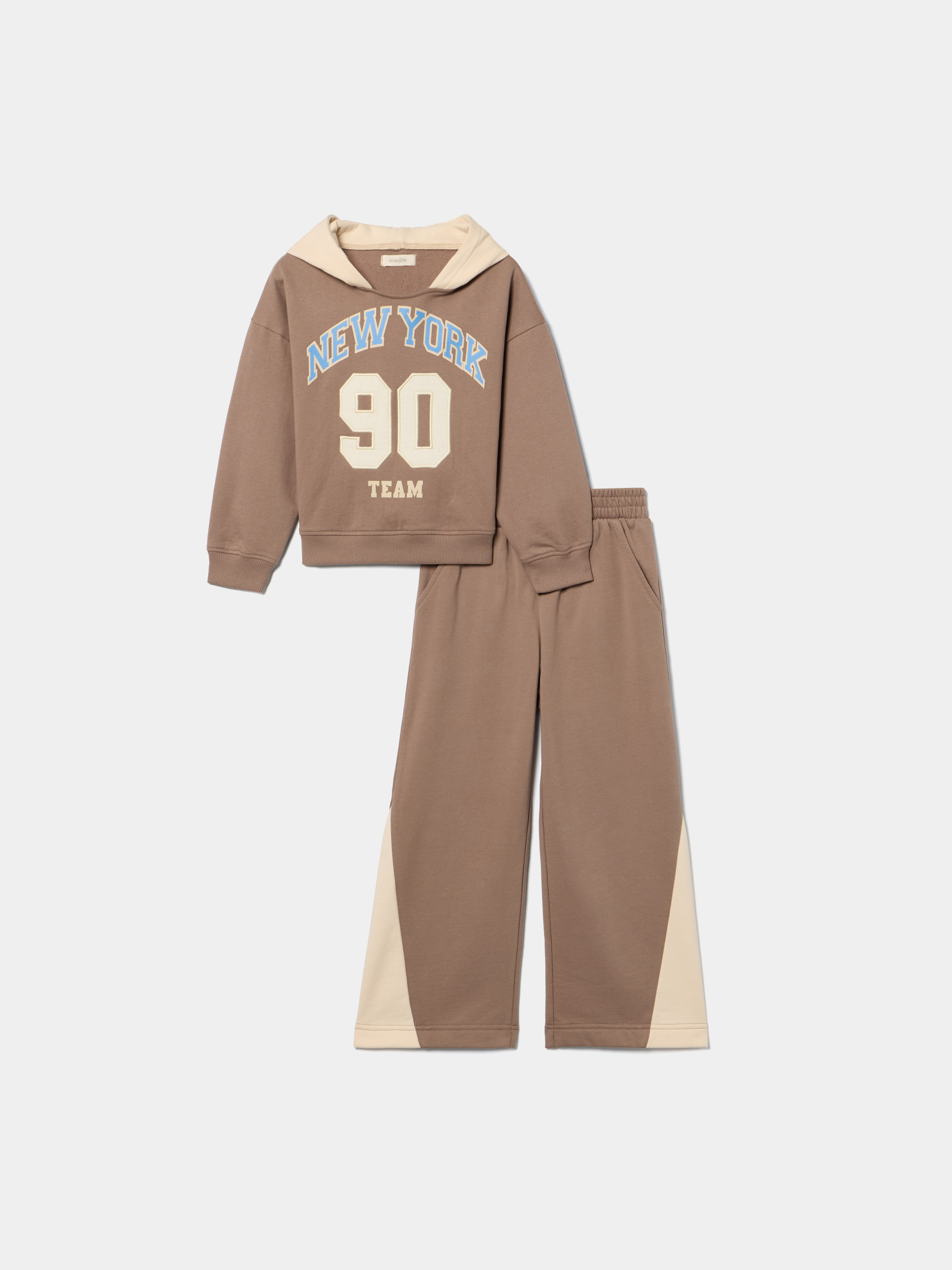 Conjunto de fato de treino estampado
