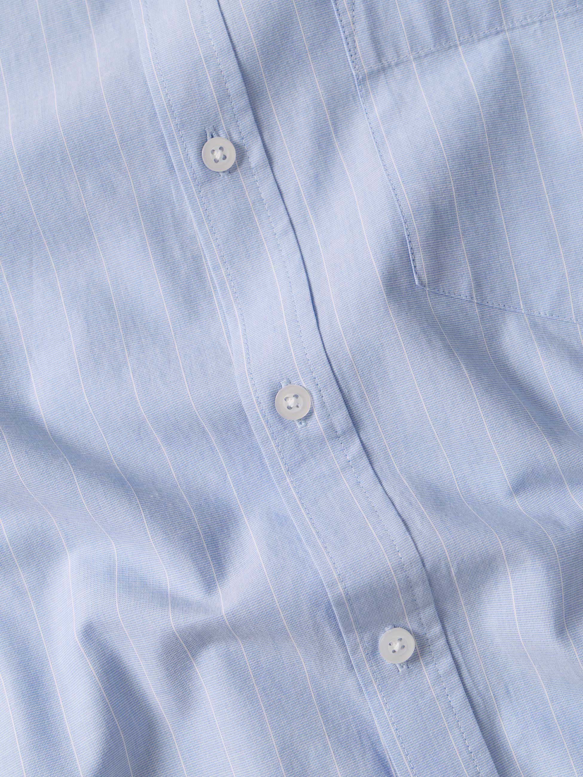 Camisa riscas finas