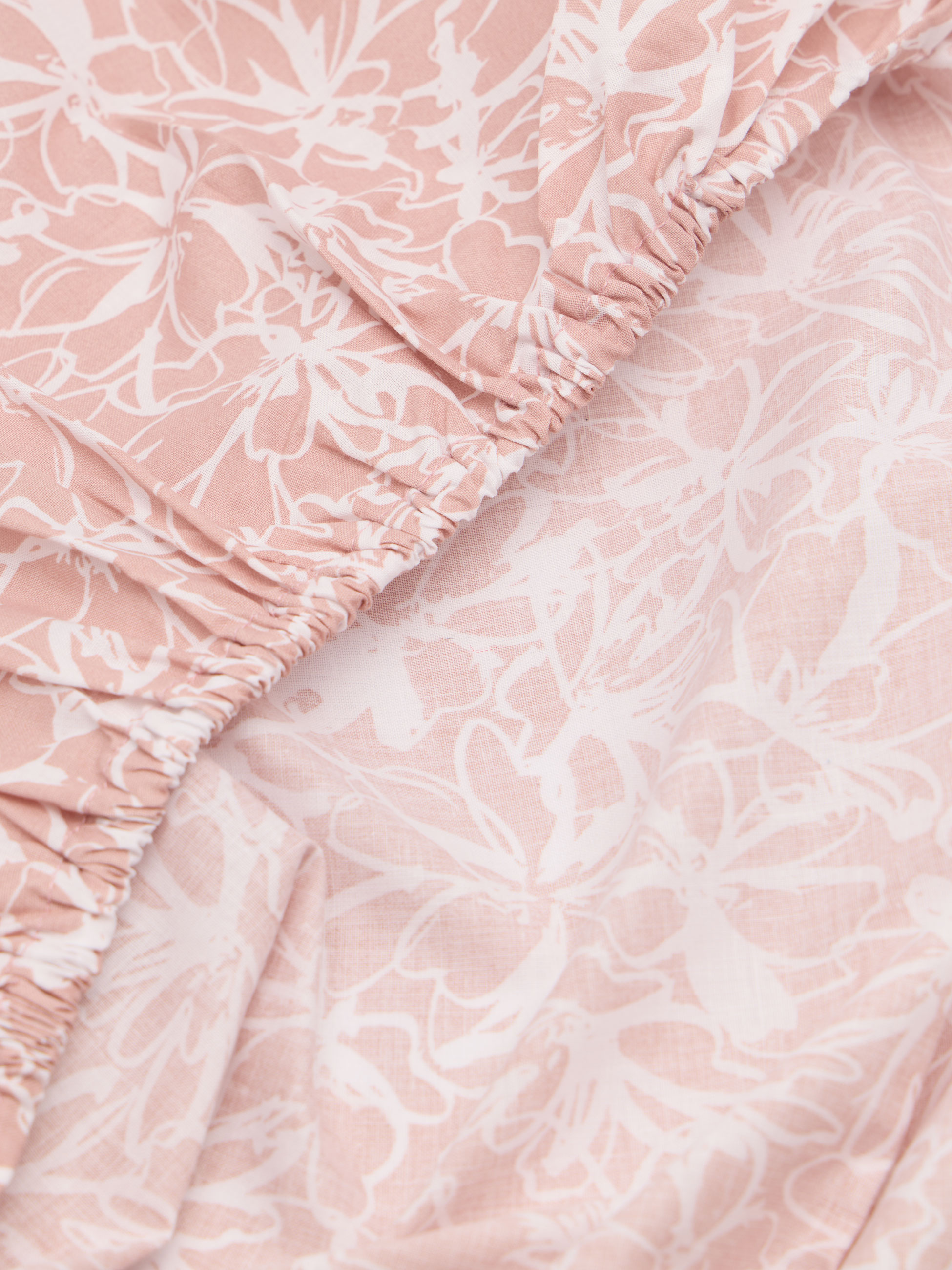 Conjunto de lençóis estampado de solteiro