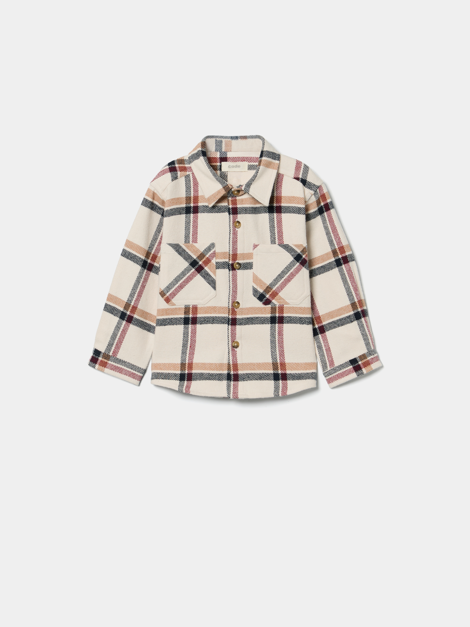 Sobrecamisa aos quadrados