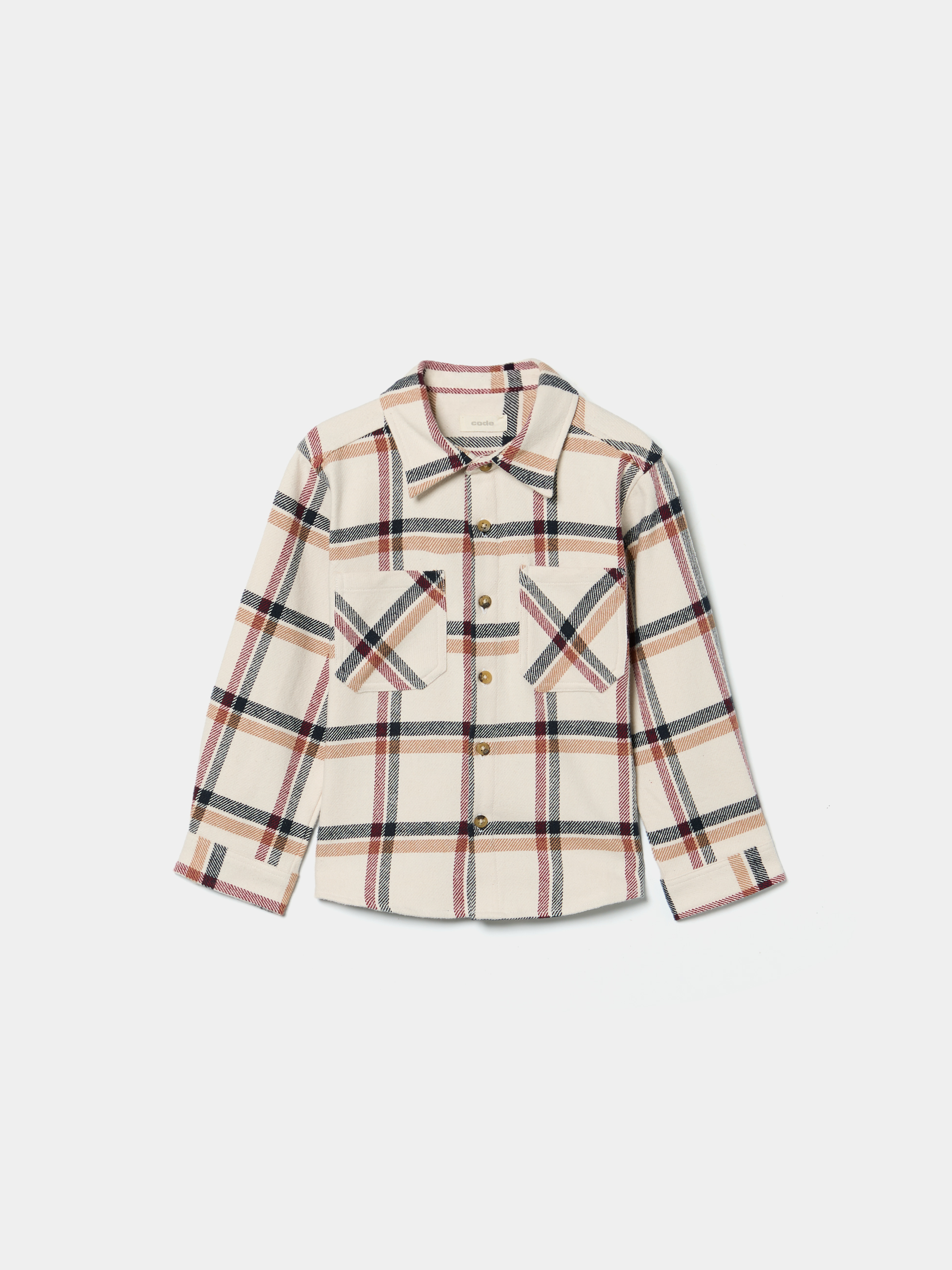 Sobrecamisa aos quadrados