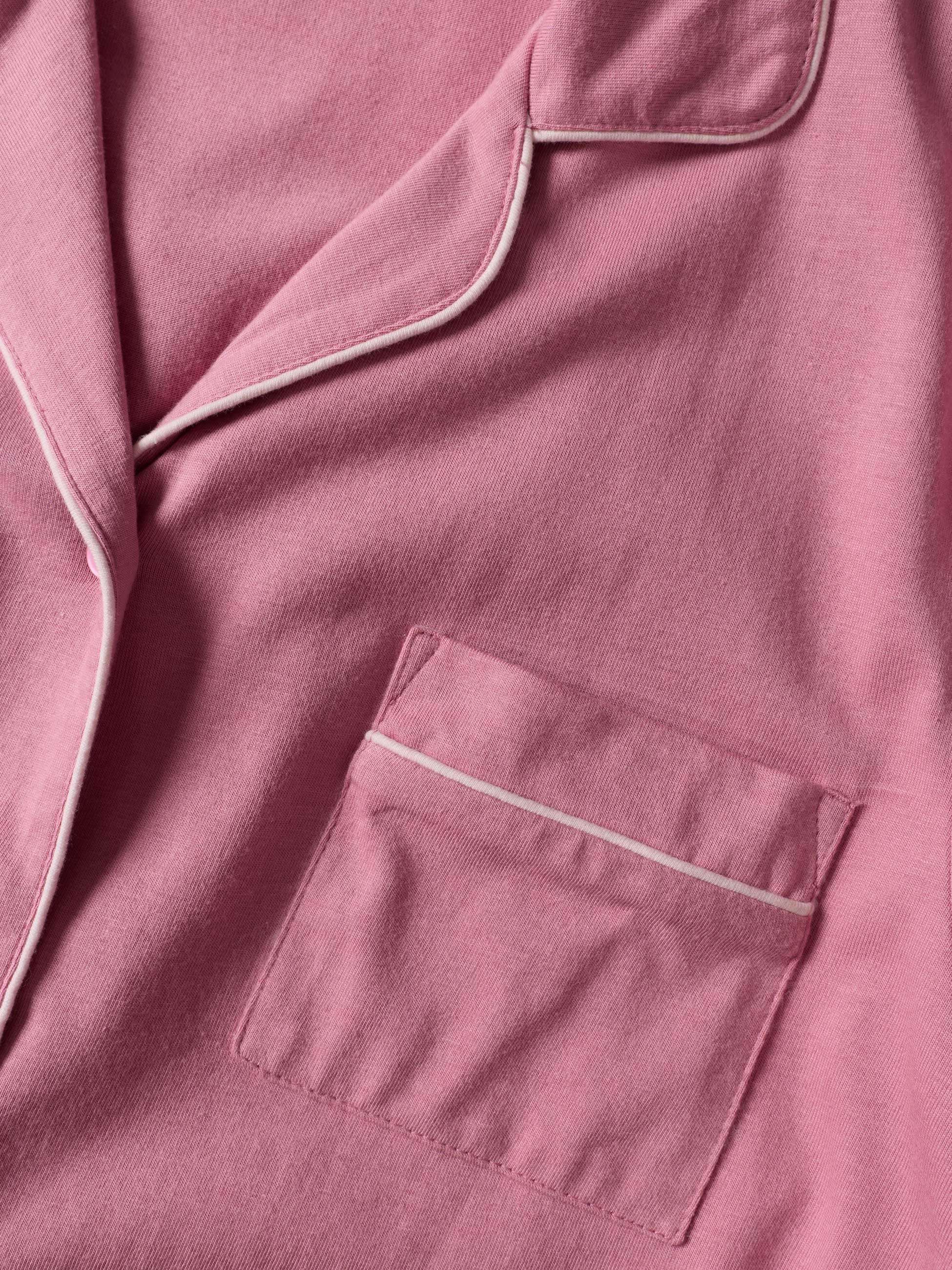 Pijama com vivo em contraste