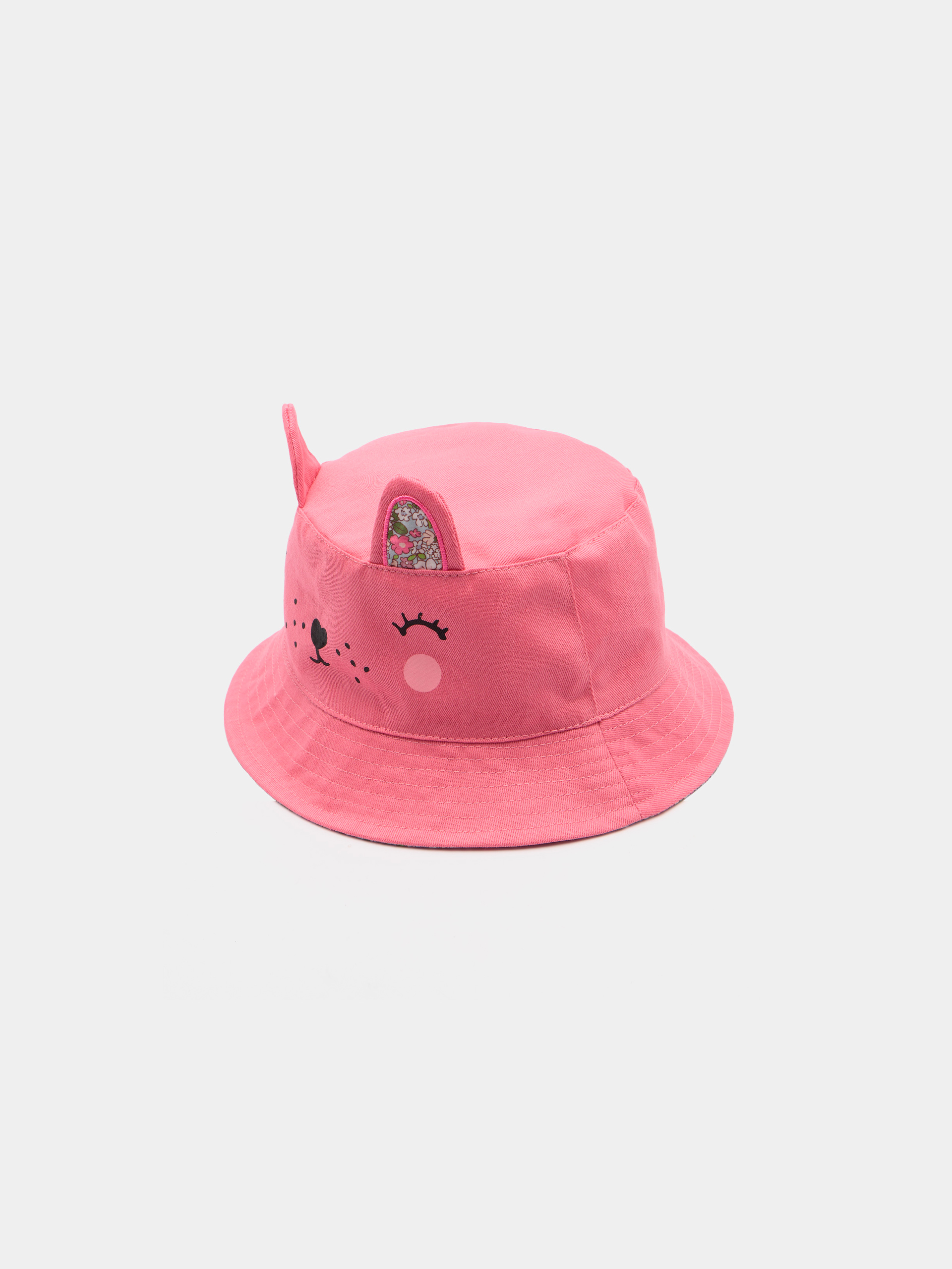 Chapéu bucket com orelhas