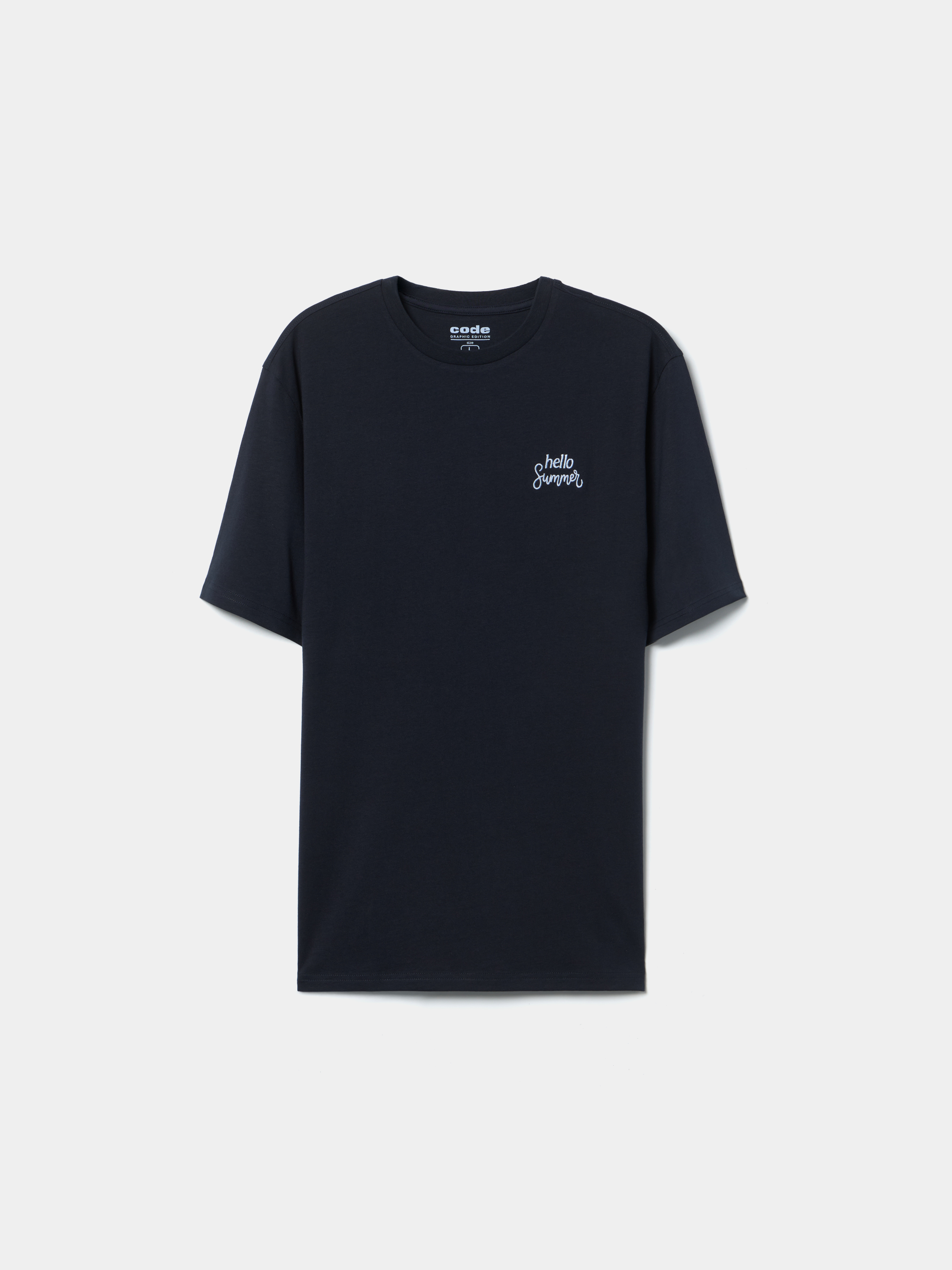 T-shirt com bordado