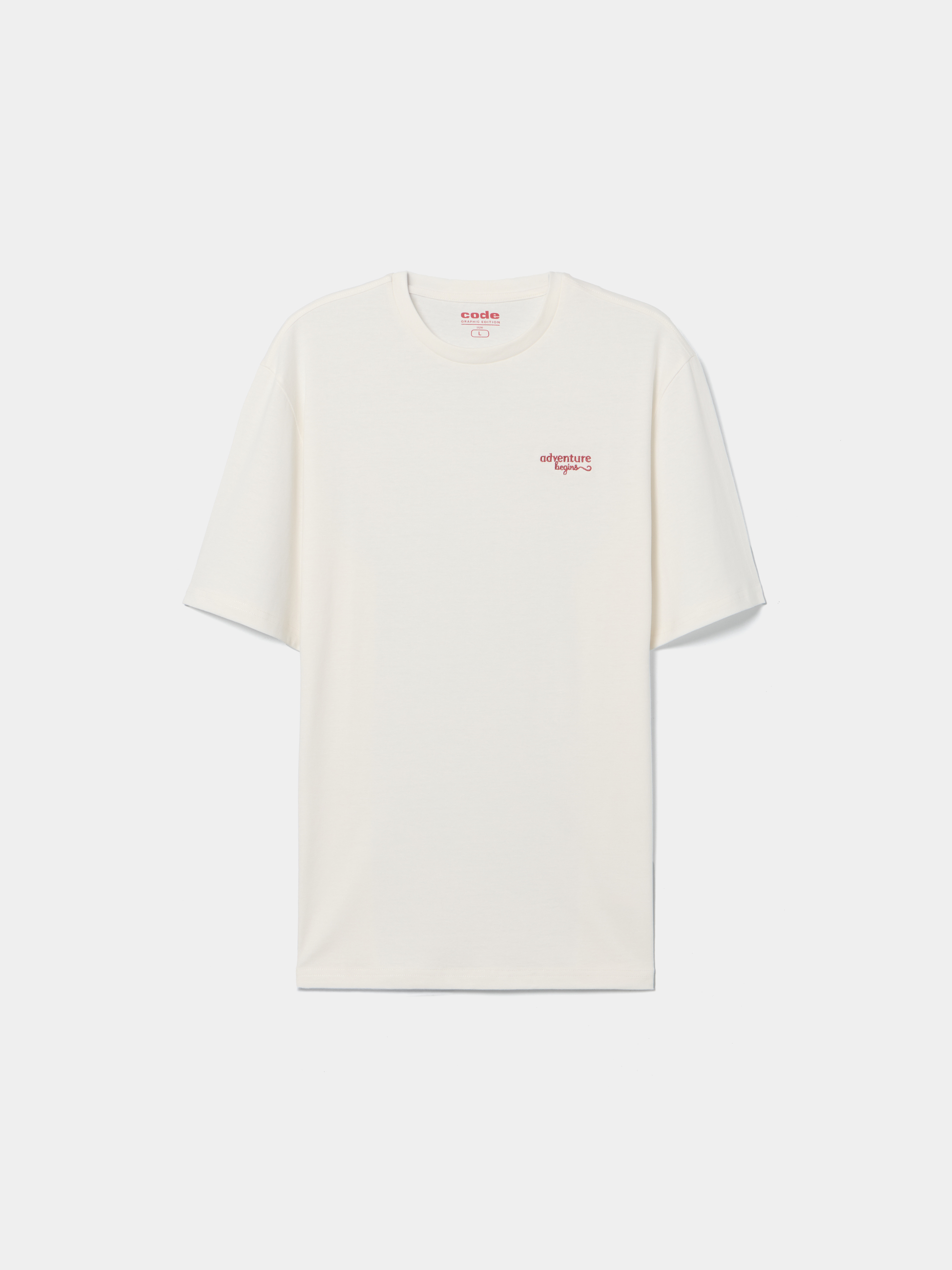 T-shirt com bordado