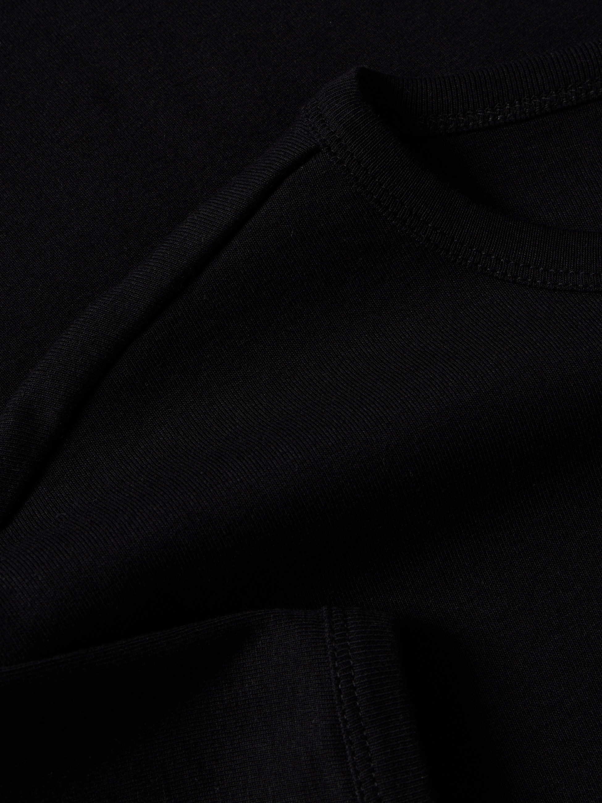 T-shirt básica em algodão