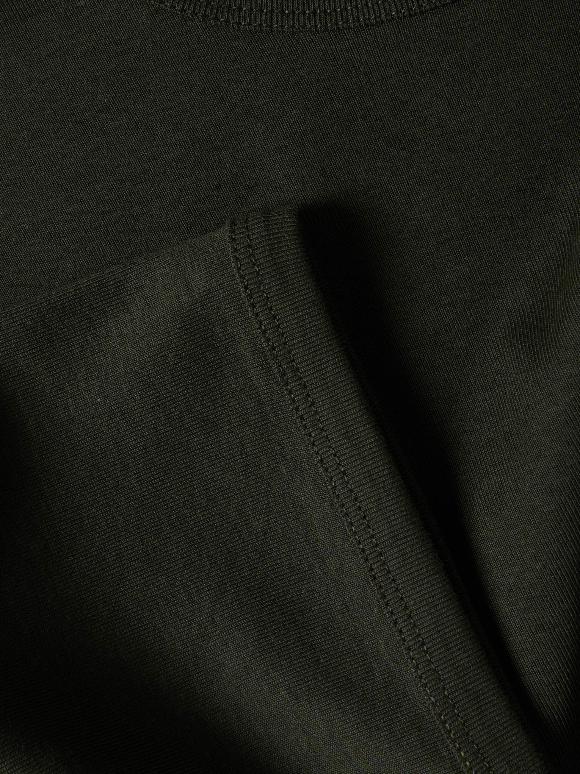 T-shirt básica em algodão