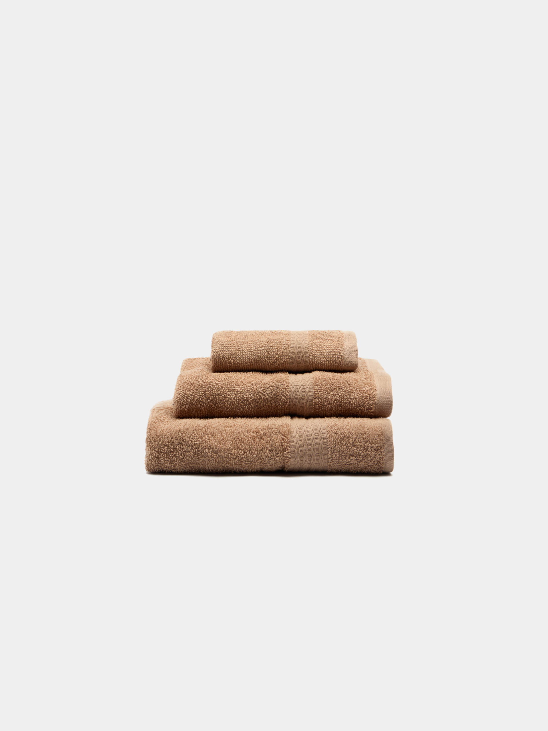 Conjunto de 3 toalhas 100% algodão