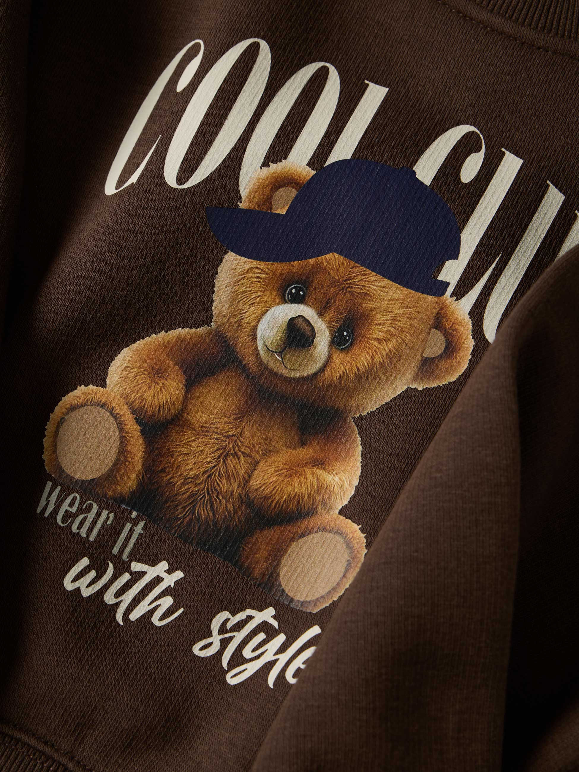 Sweatshirt estampada