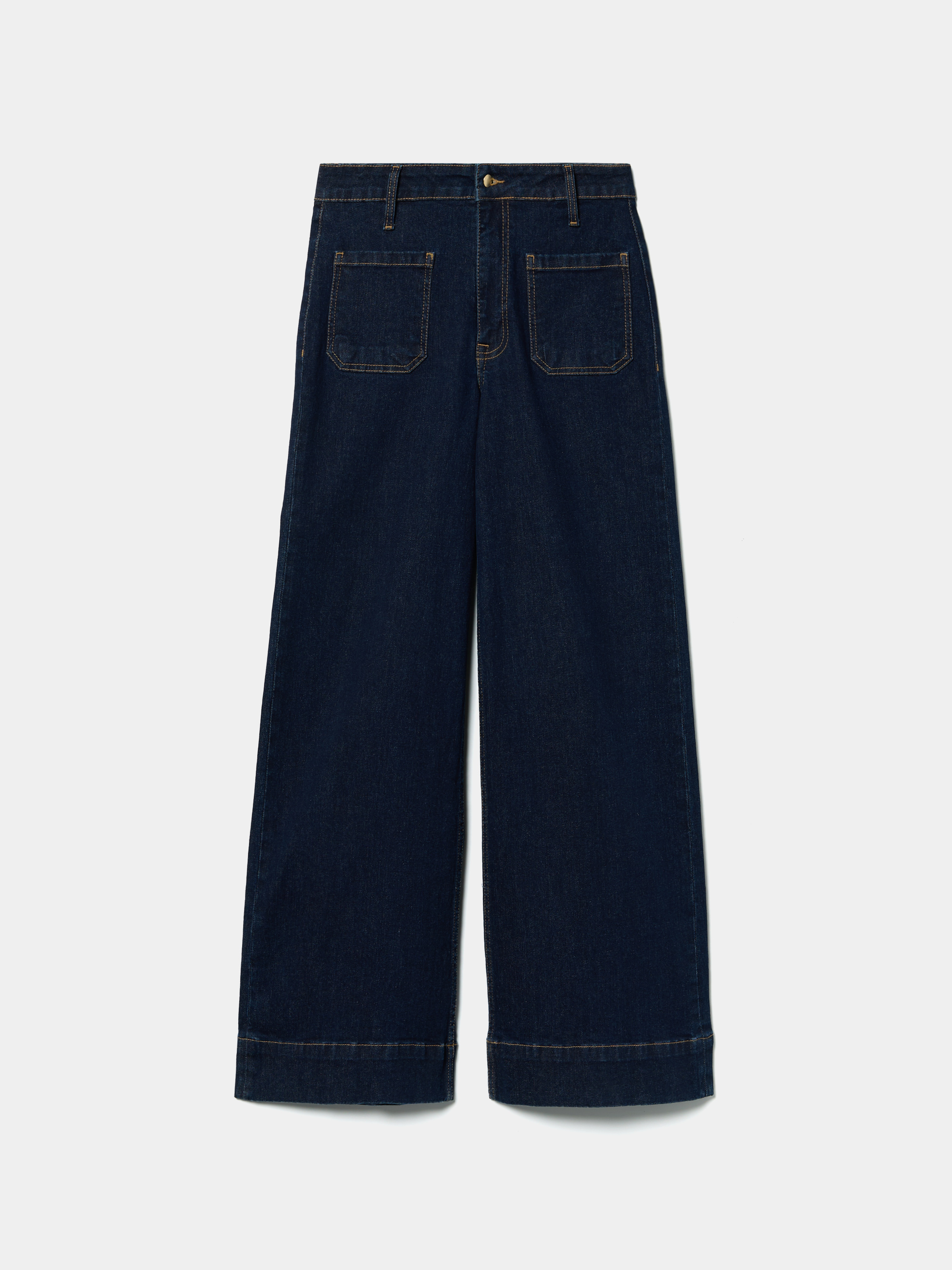 Marine sailor pocket jeans