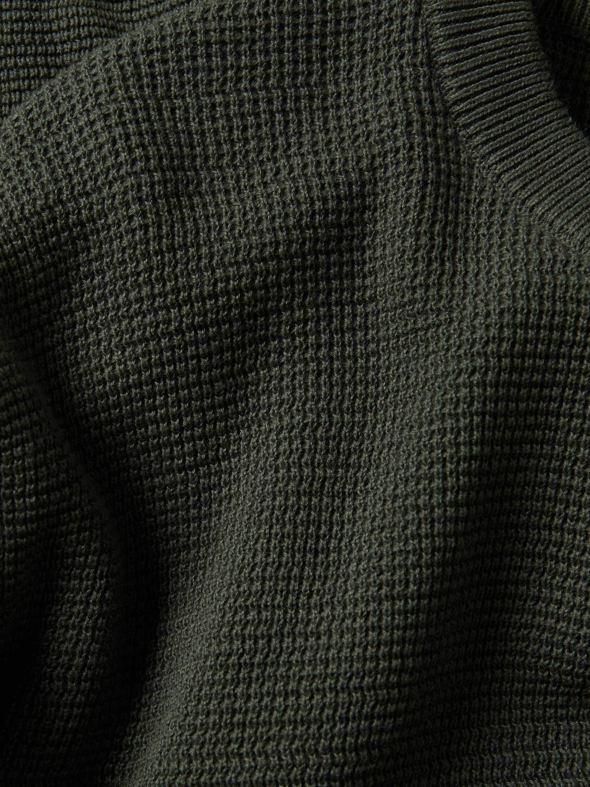 Camisola de malha com decote redondo