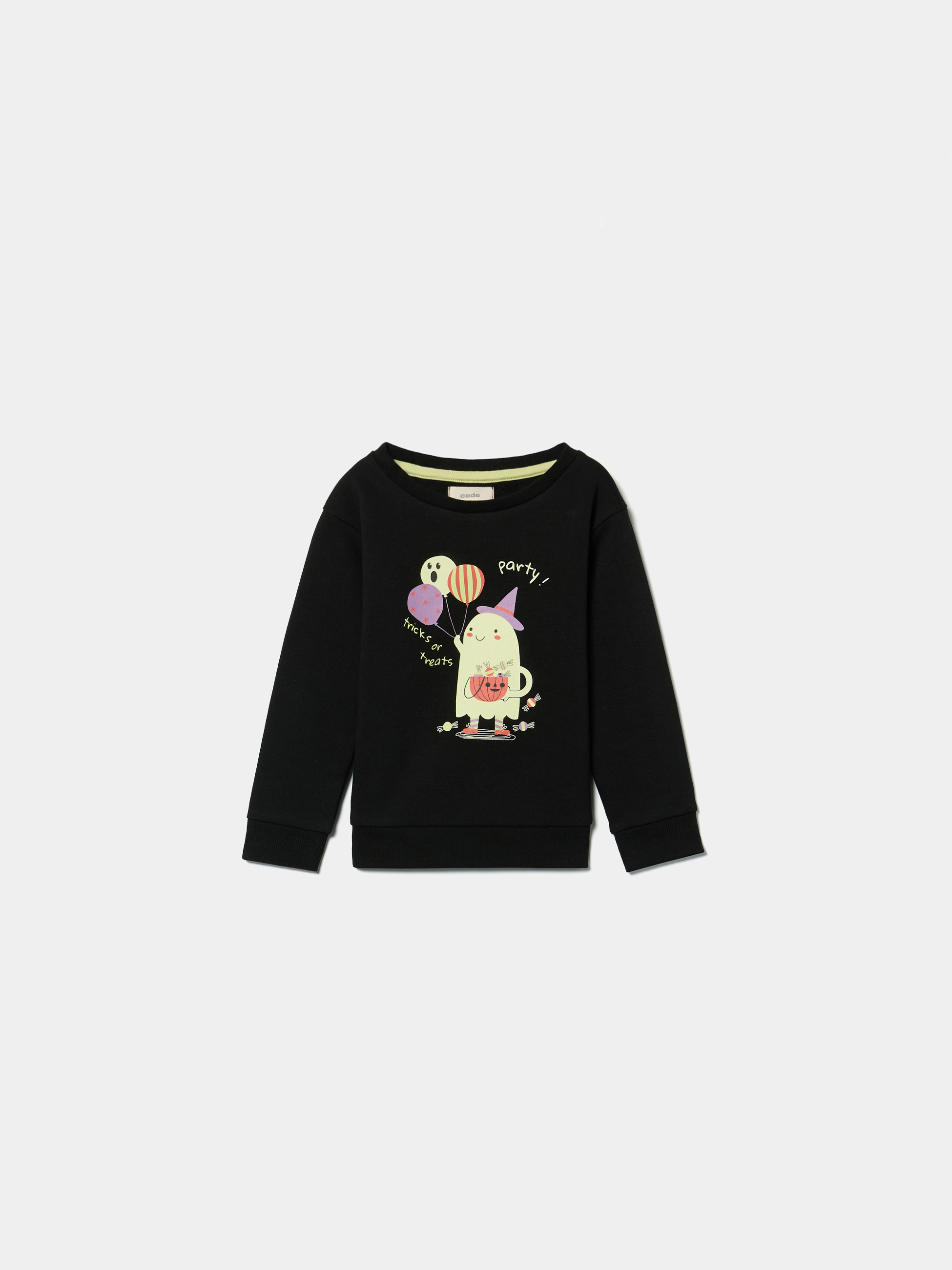 Sweatshirt Fantasma Brilha No Escuro