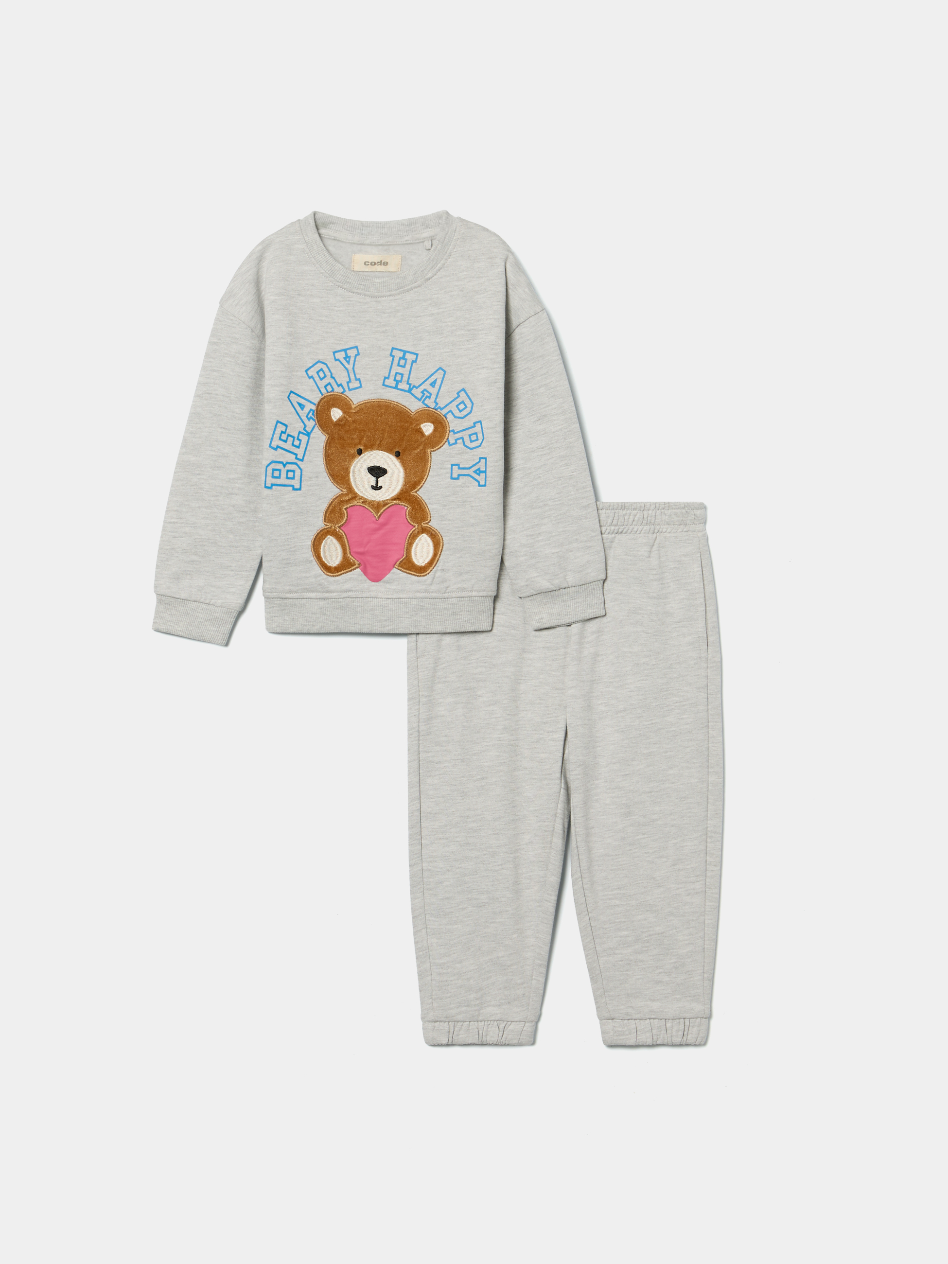 Conjunto de fato de treino estampado