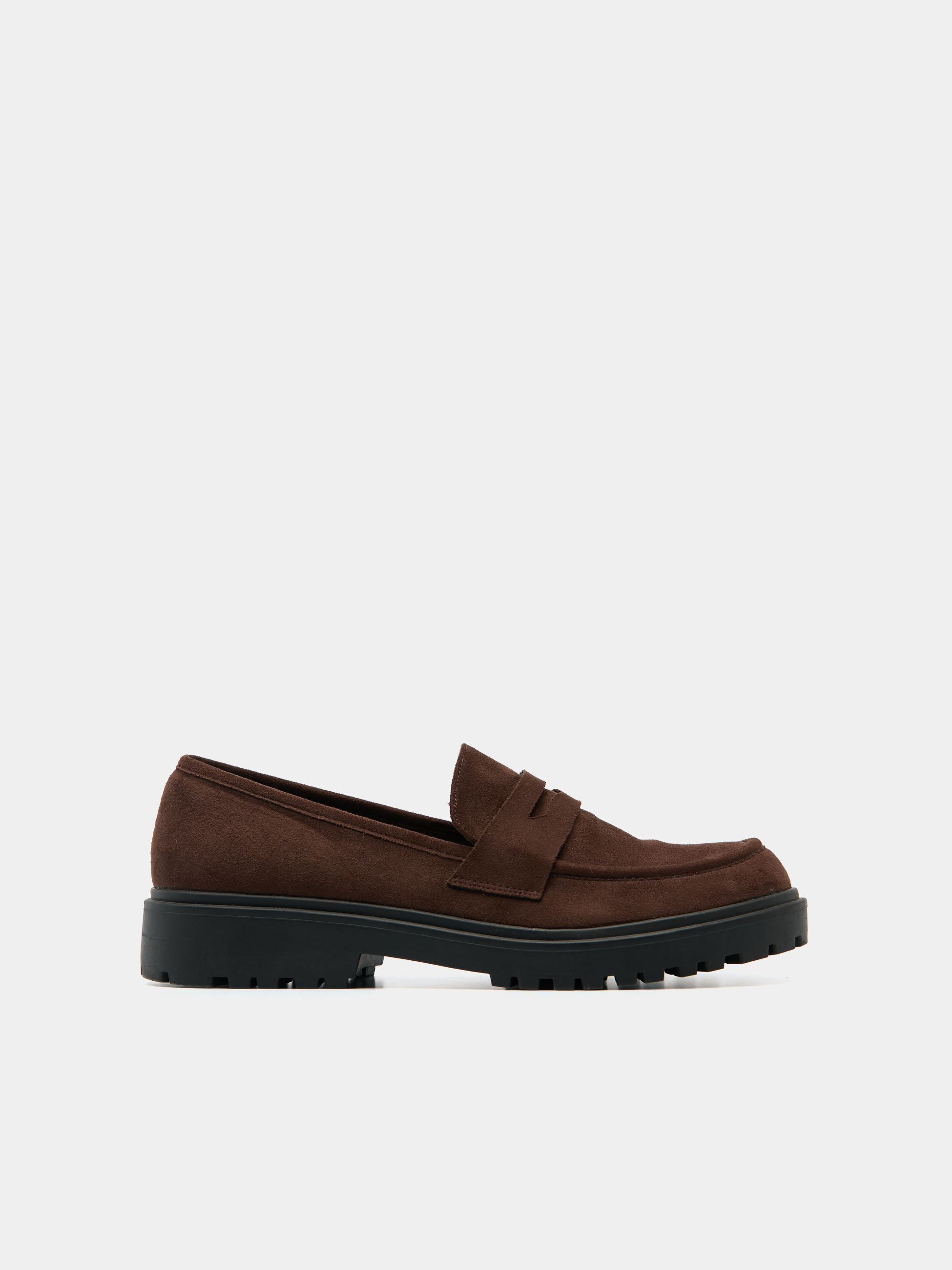 Mocassins castanhos