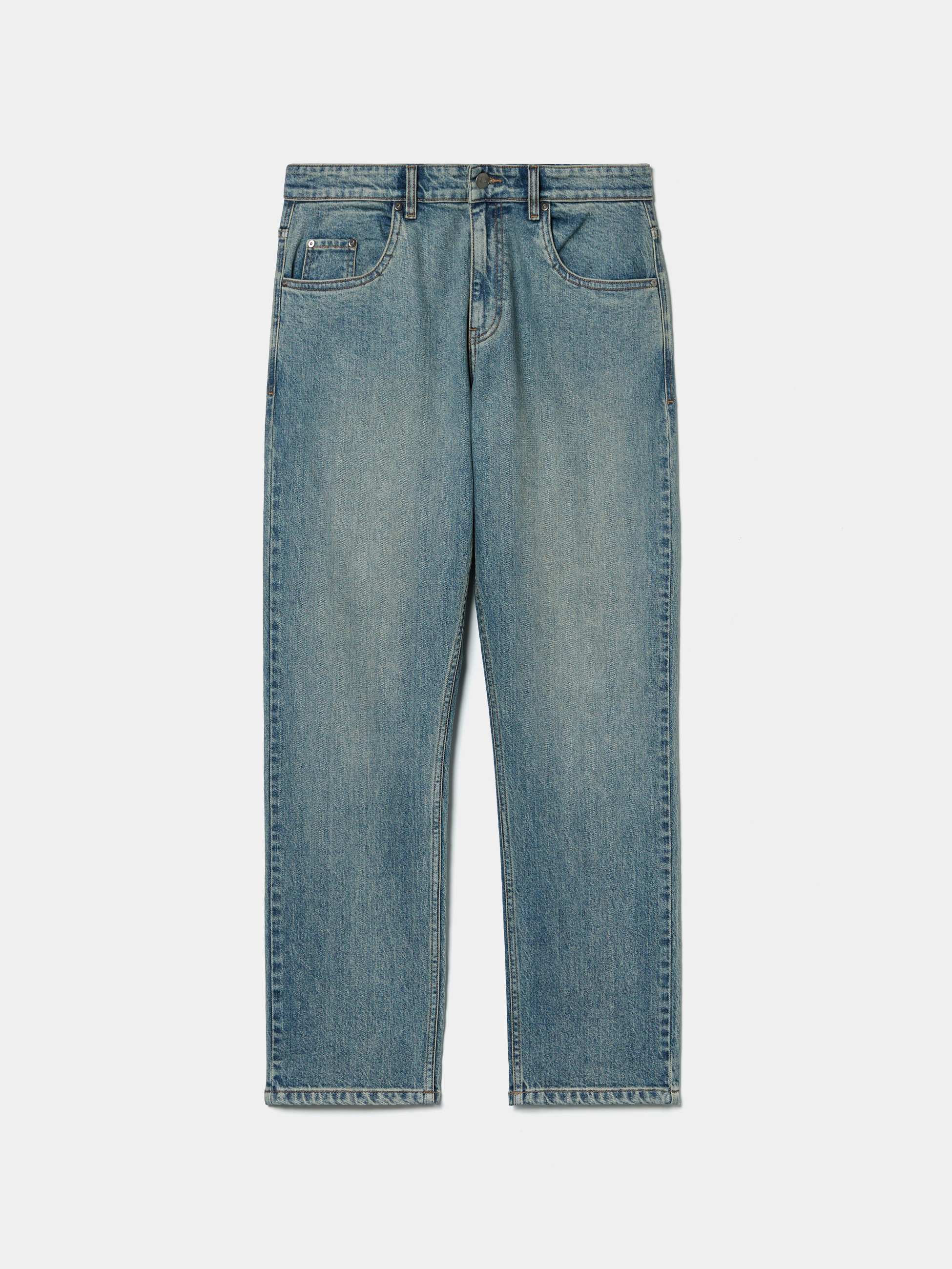 Straight leg jeans