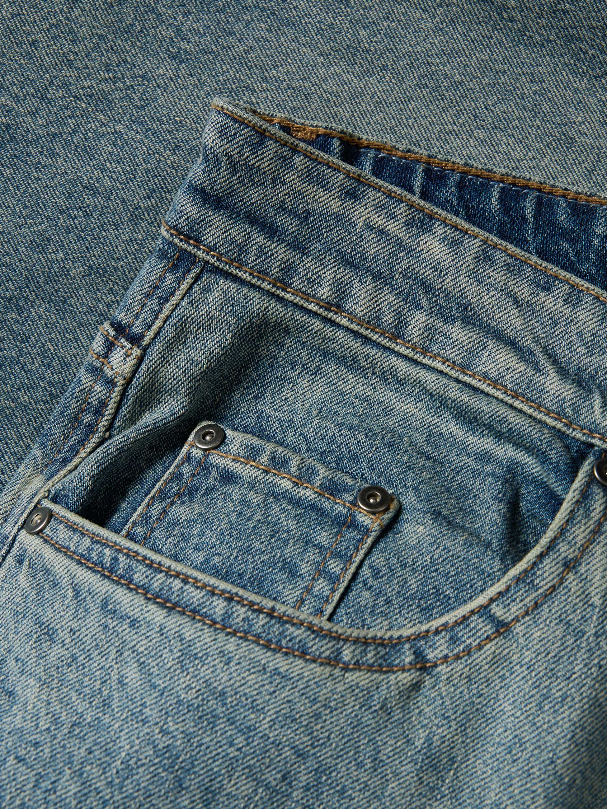Straight leg jeans