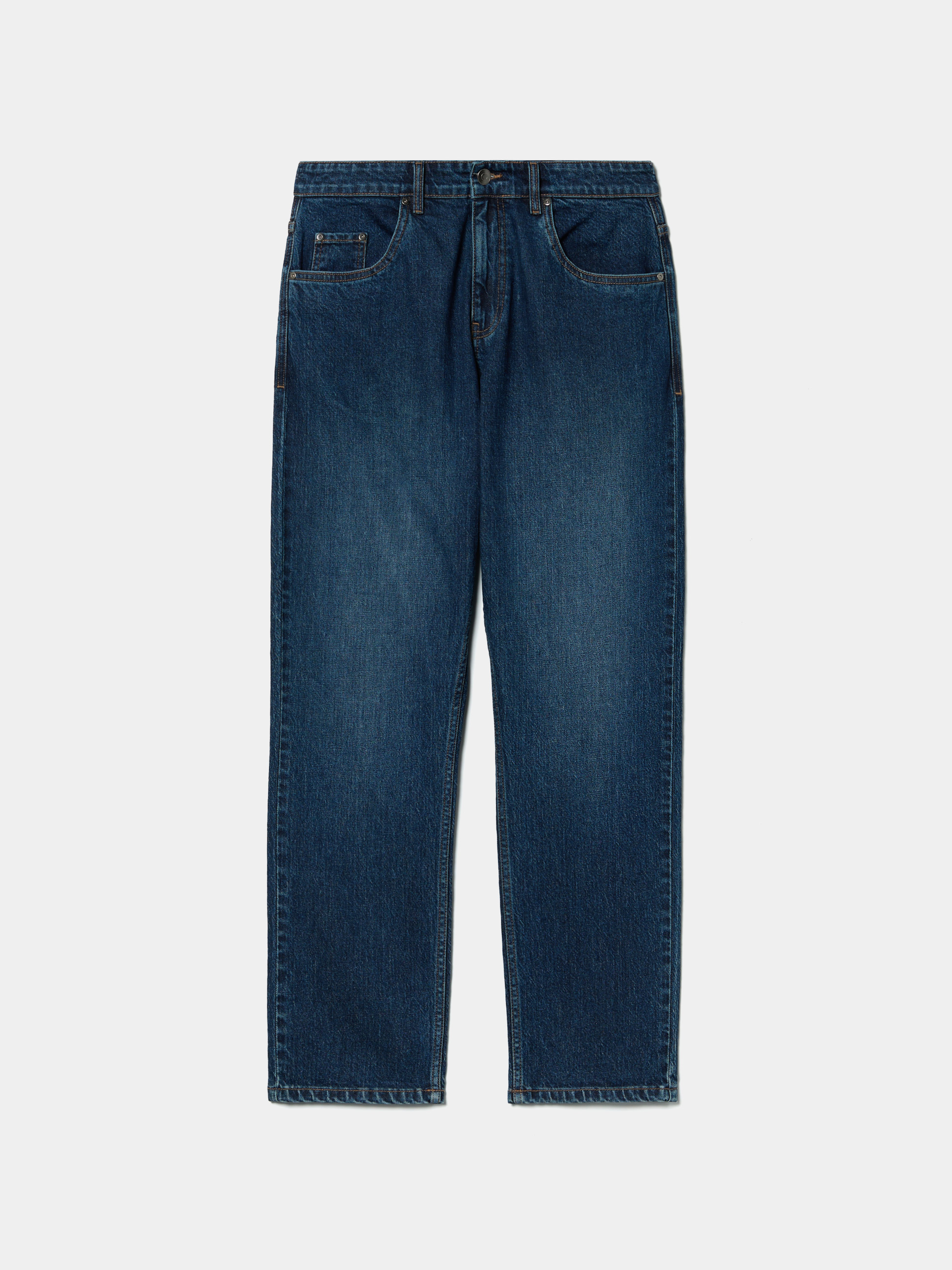 Straight leg jeans