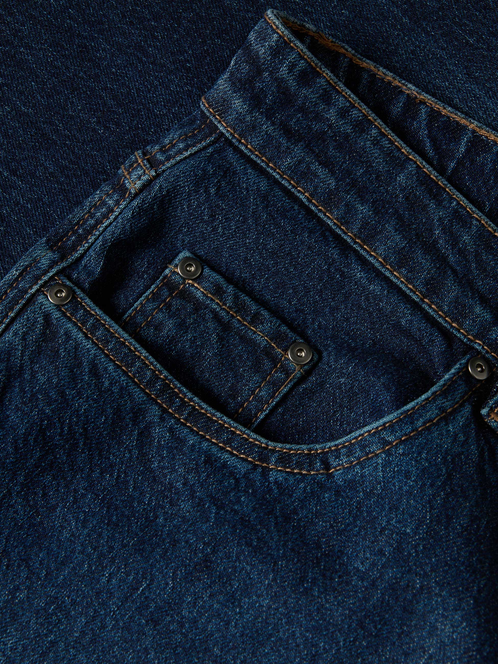 Straight leg jeans