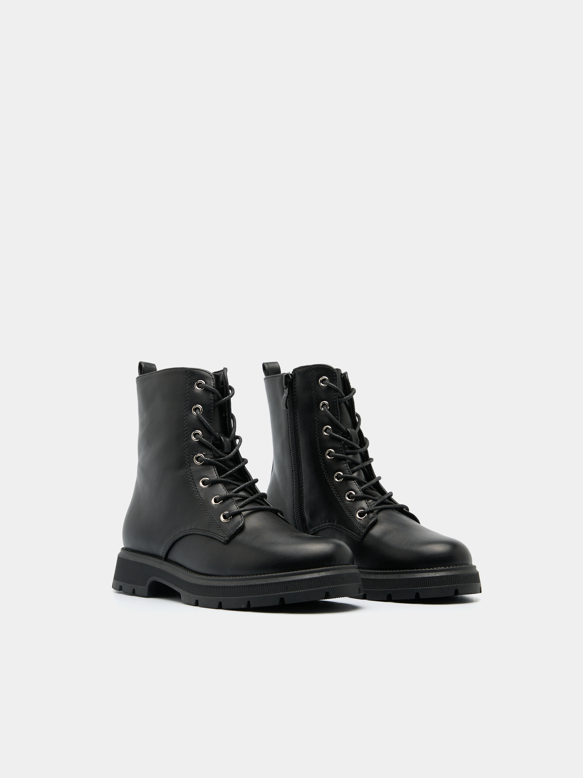 Black knee-high boots