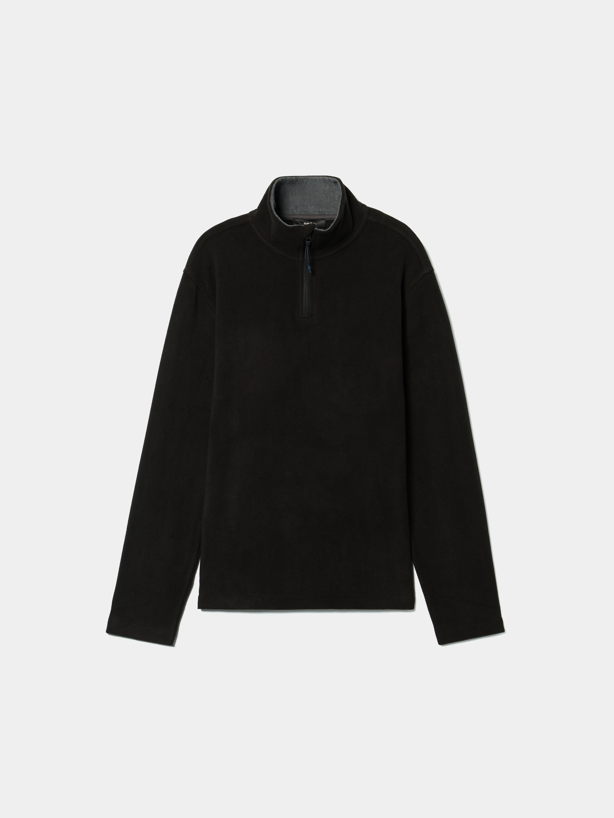 Camisola polar com fecho