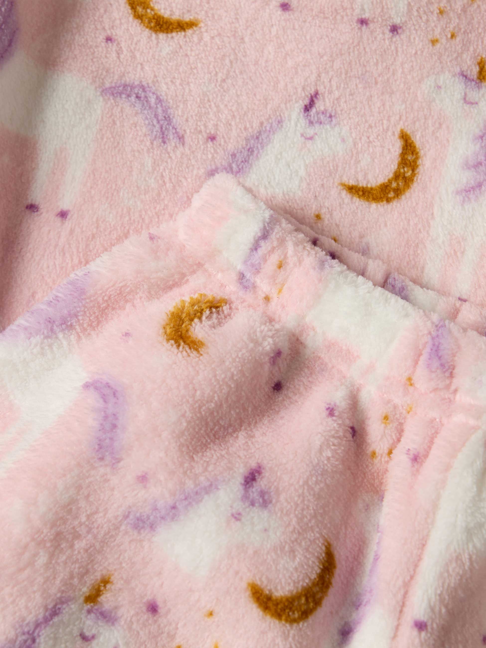 Pijama polar estampado
