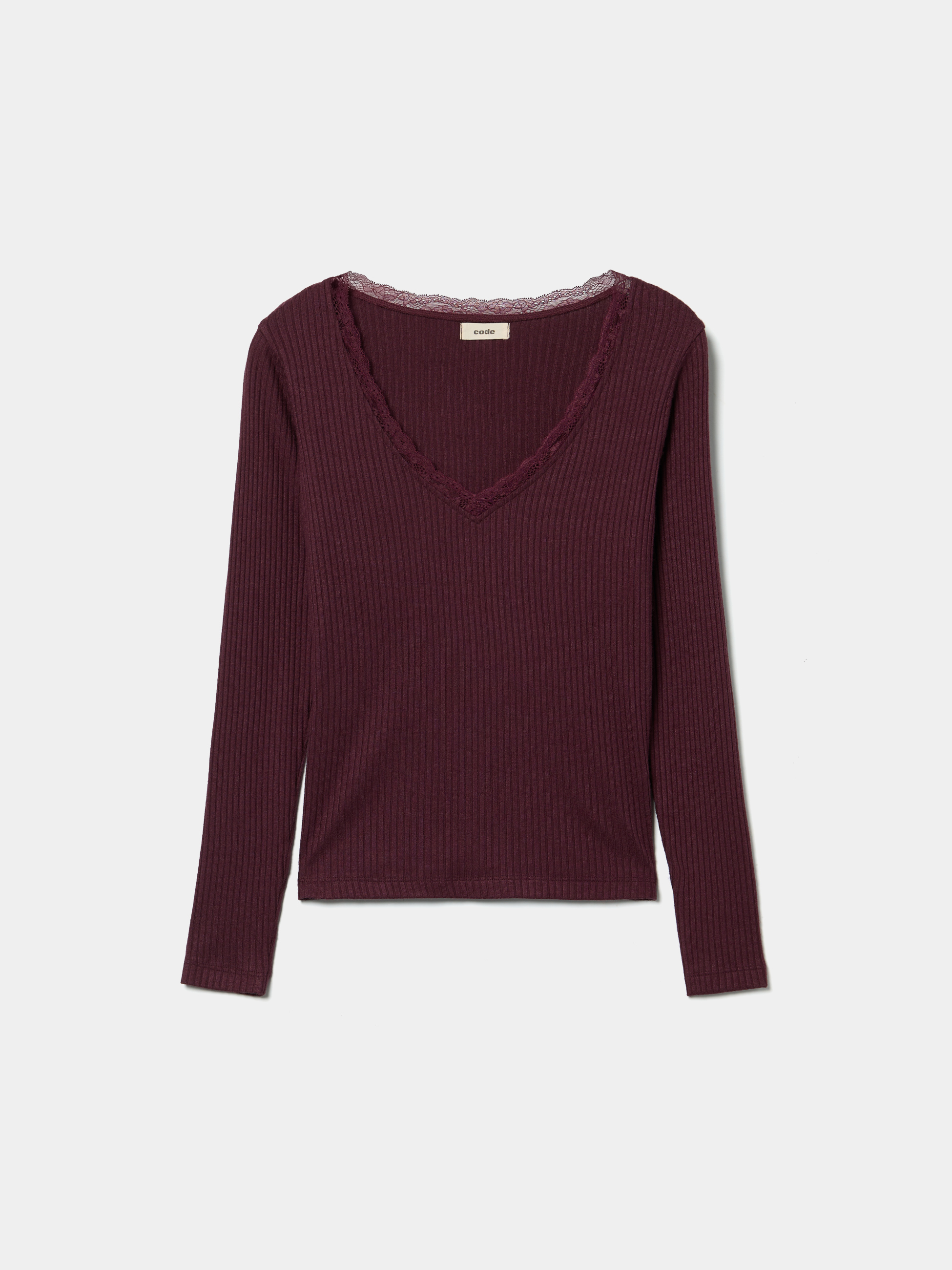 Camisola com renda