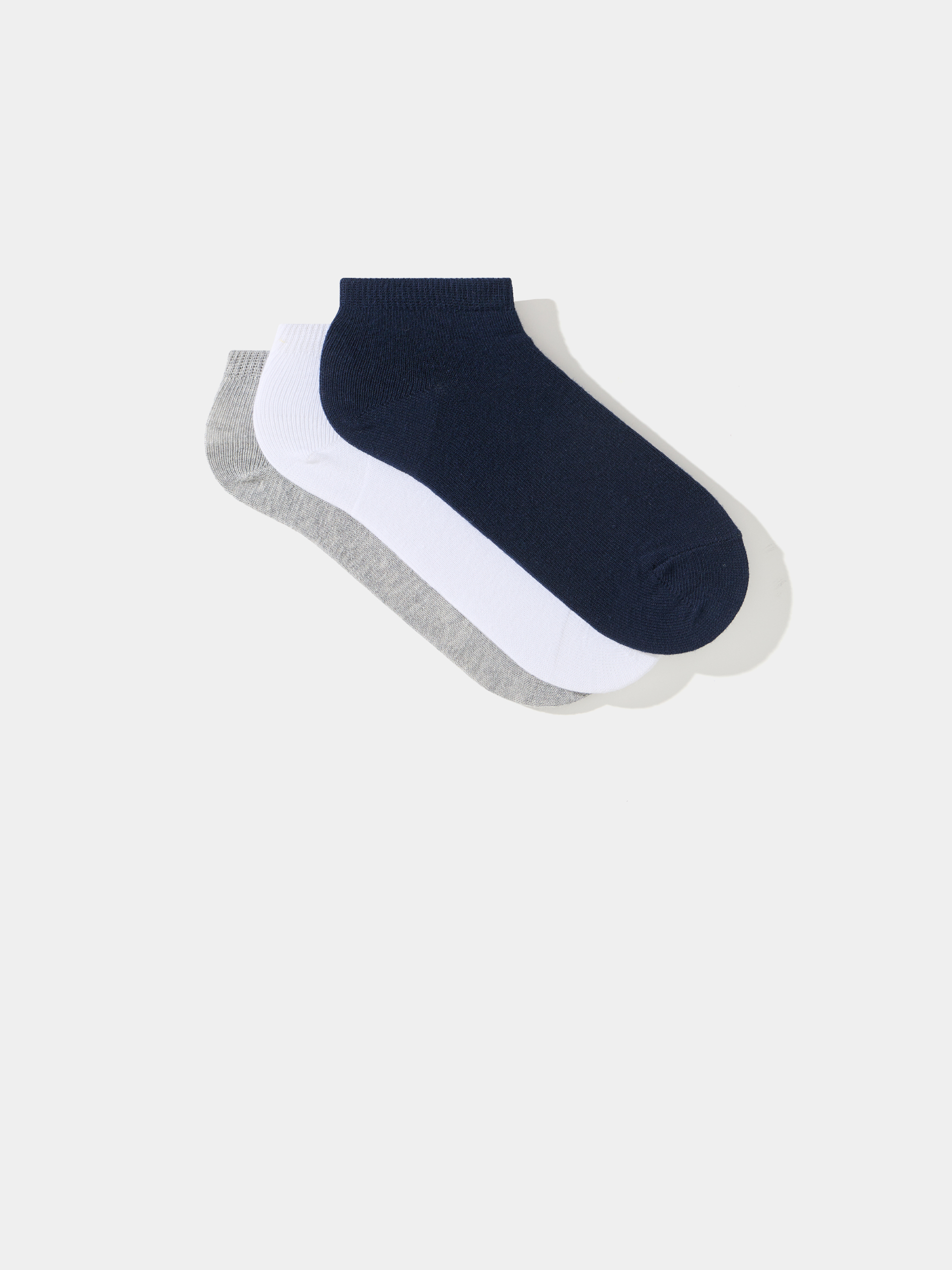 Pack 3 pares de meias curtas