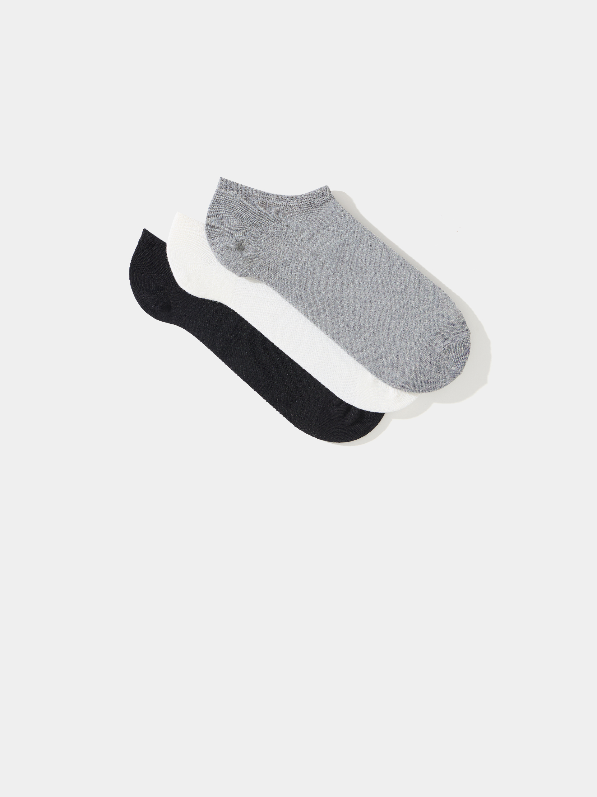 Pack 3 pares de meias curtas