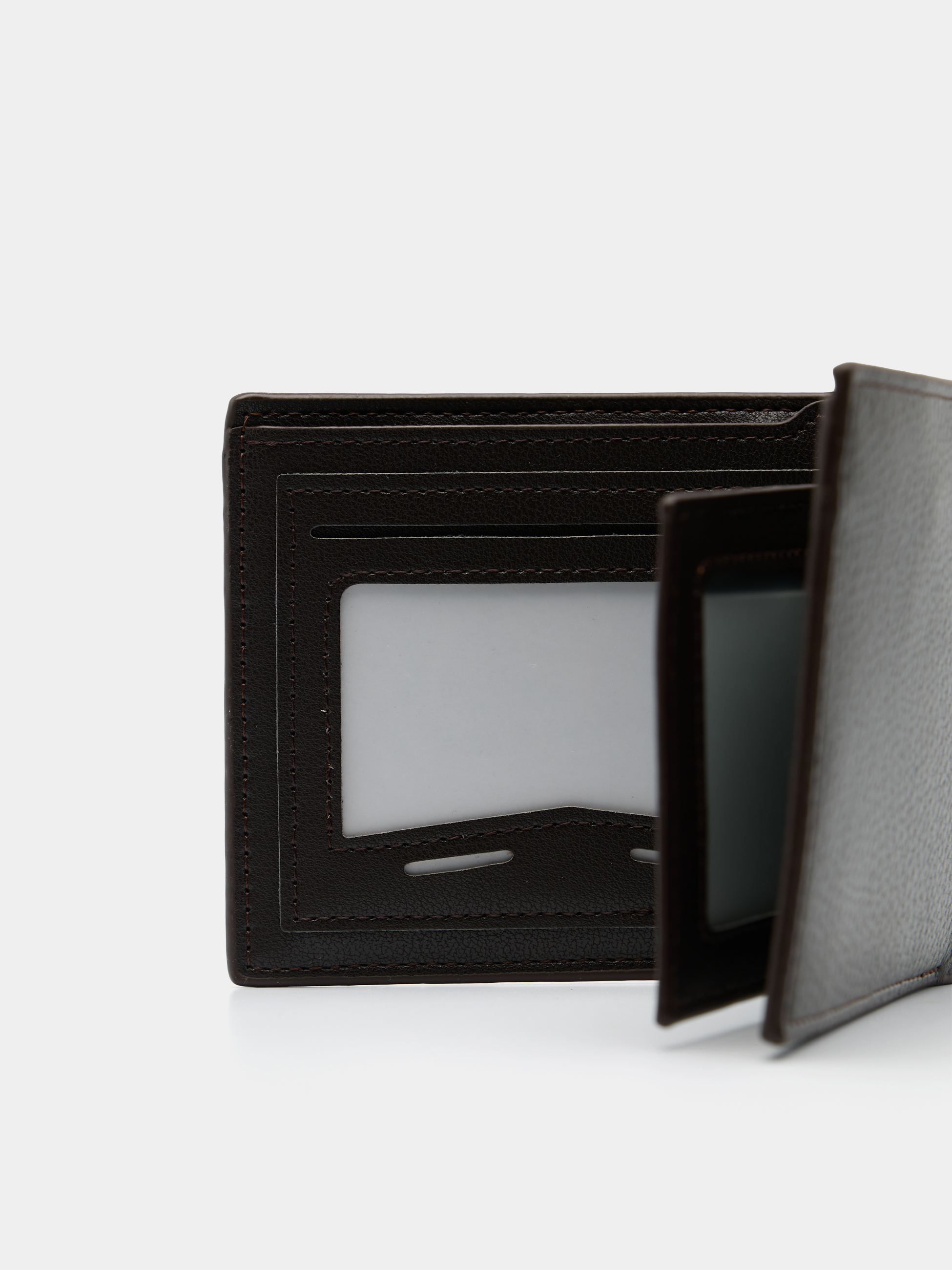 Wallet in dark brown