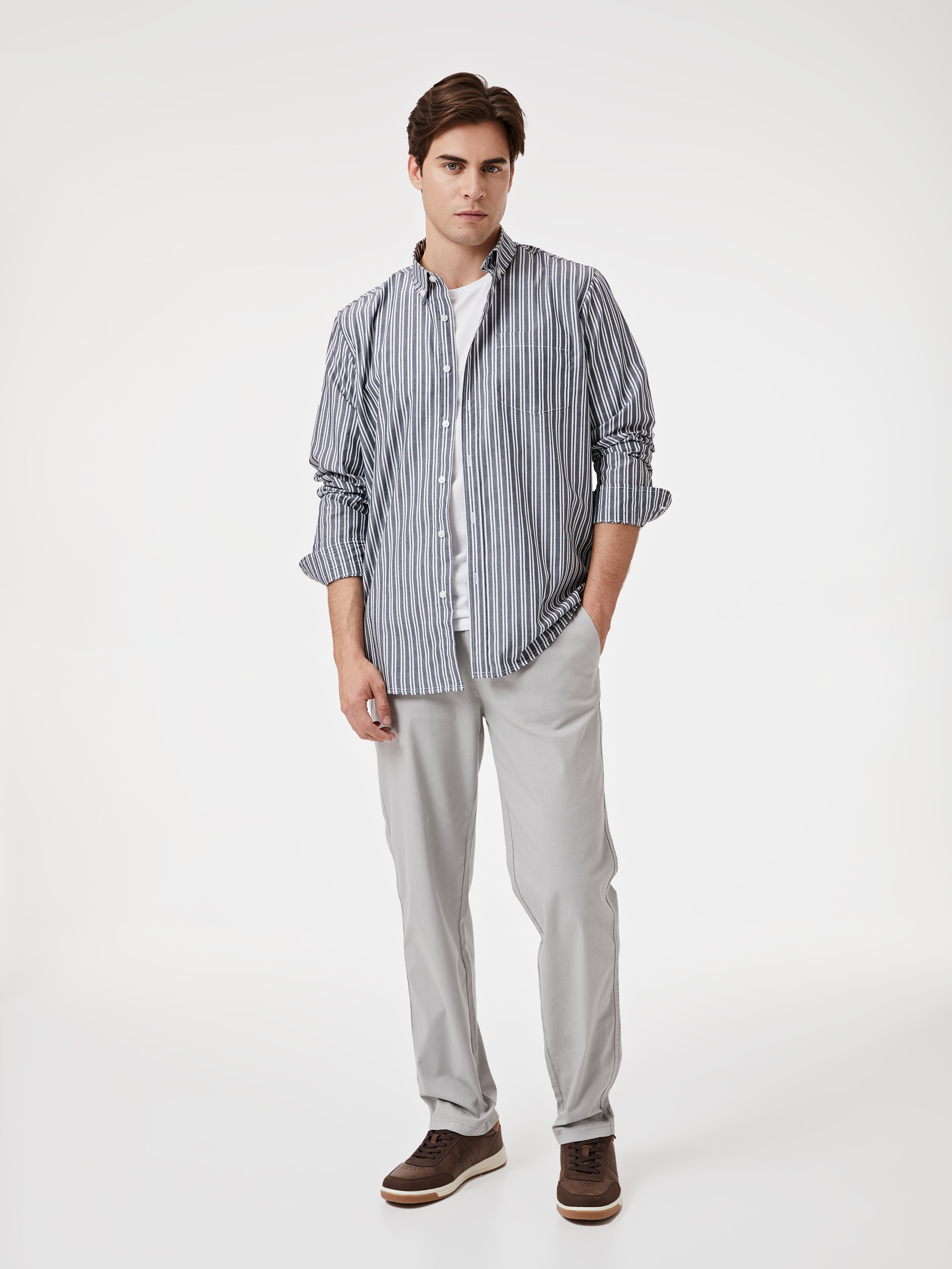 Calças chino regular fit