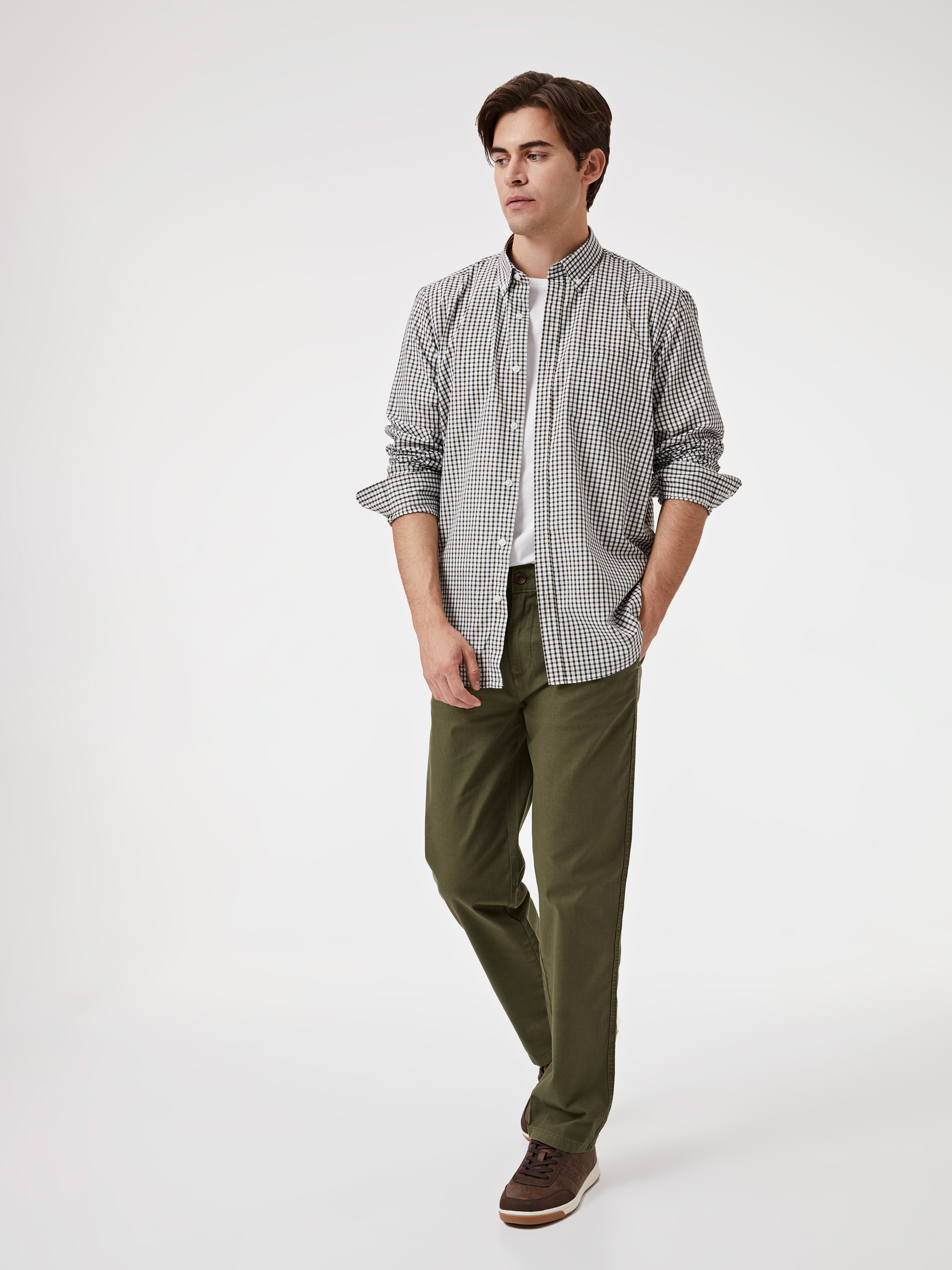 Calças chino regular fit