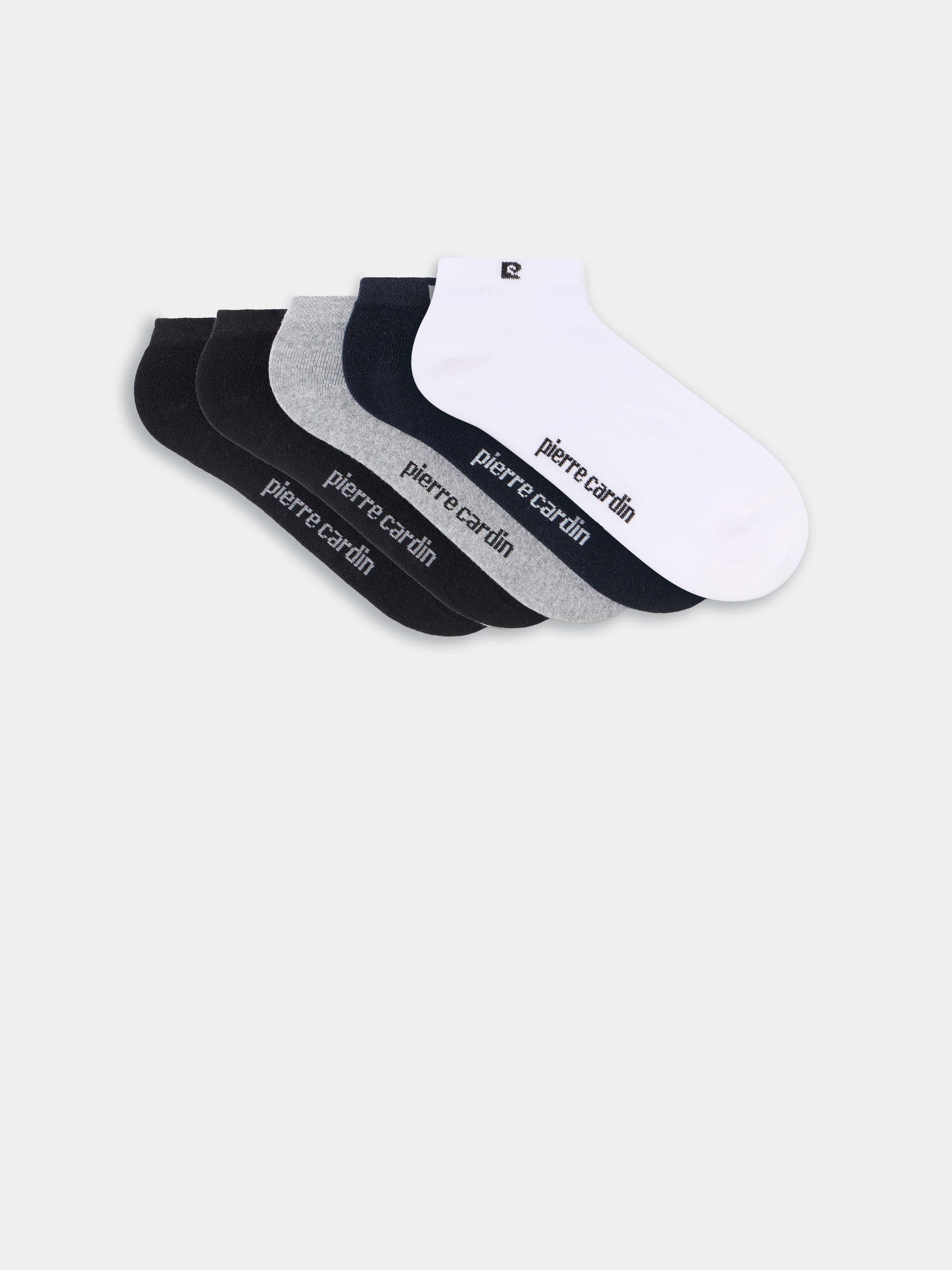 Pack 5 pares de meias tornozelo Pierre Cardin