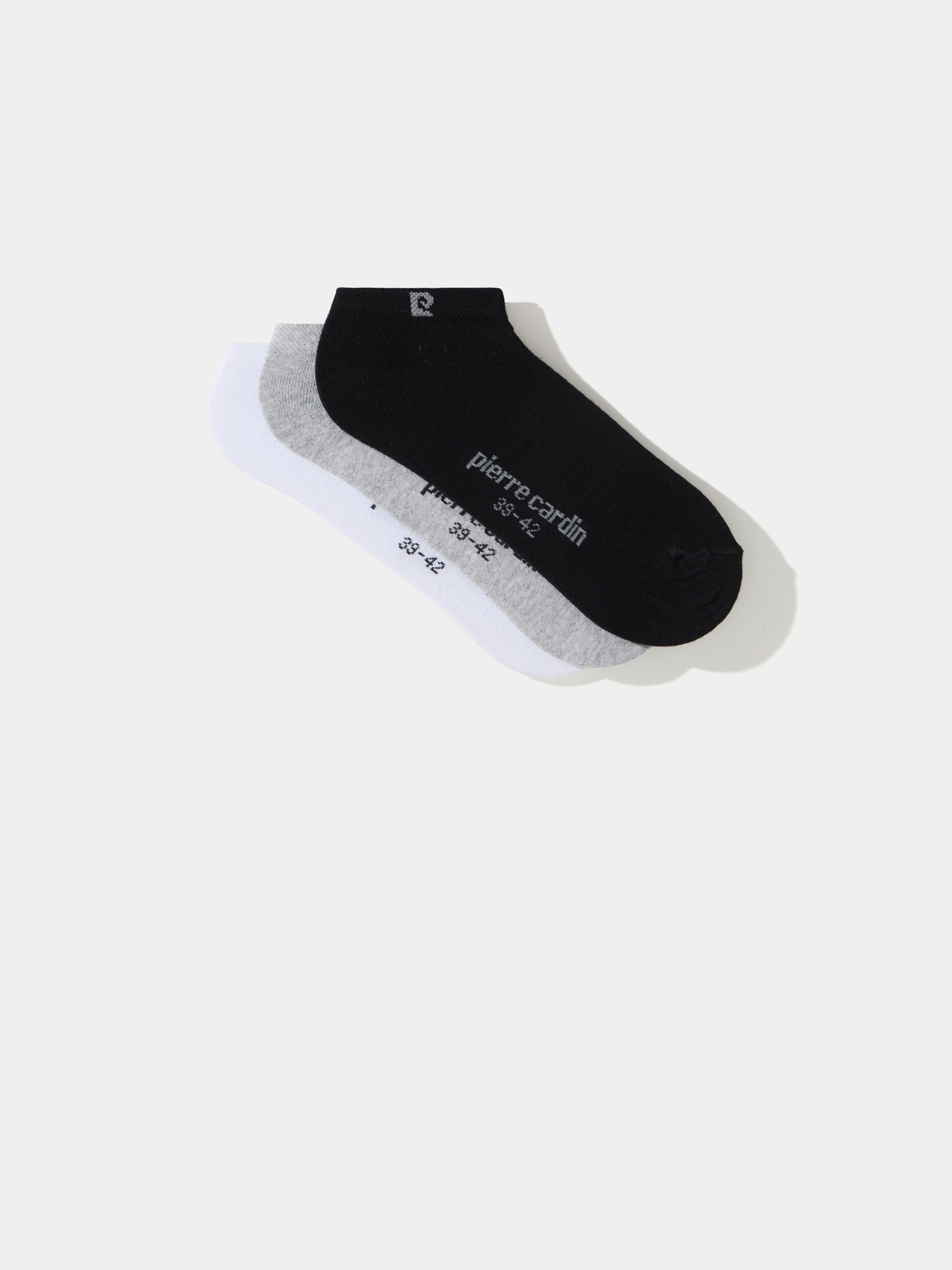 Pack 3 pares de meias tornozelo Pierre Cardin