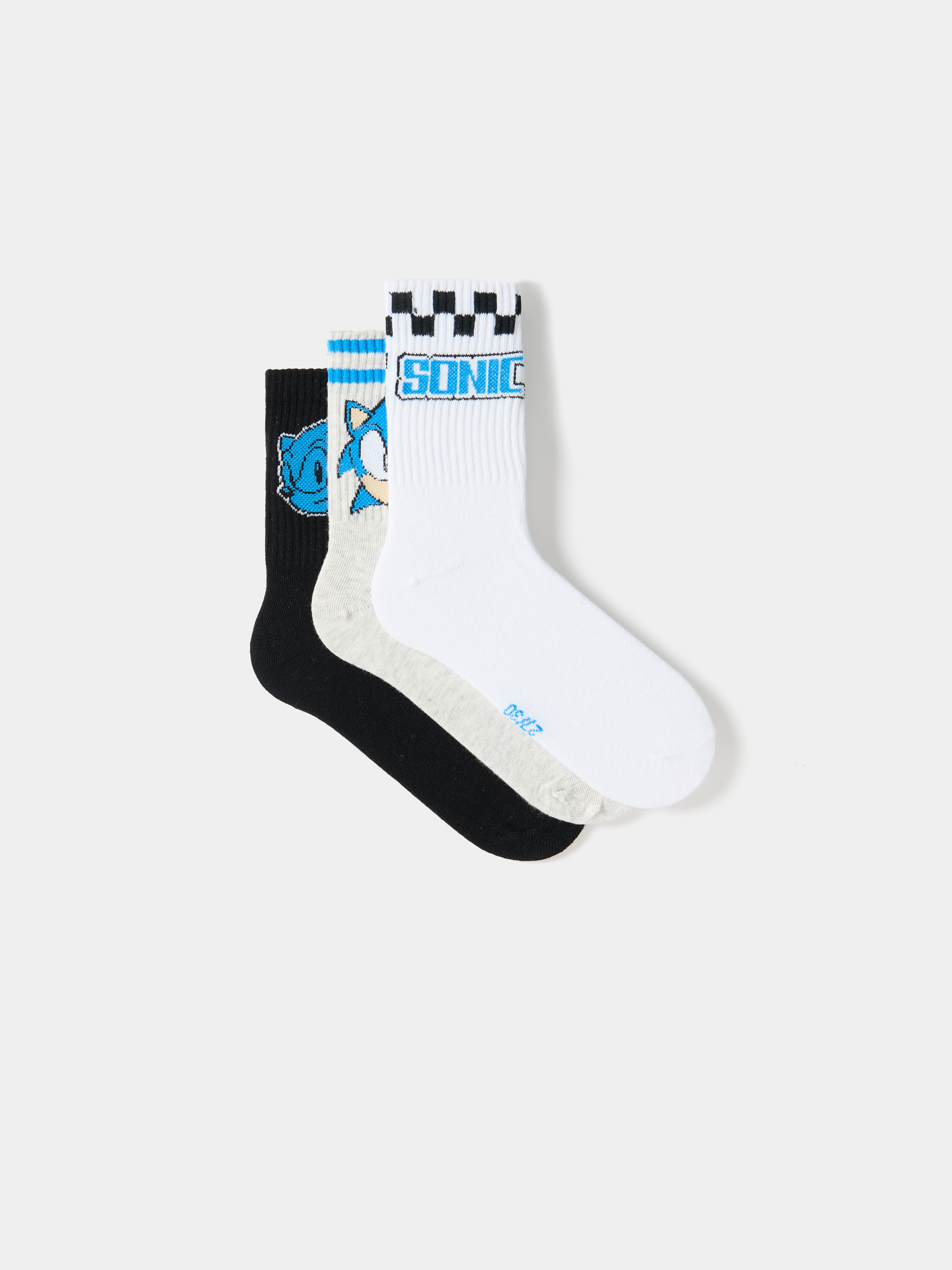 Pack de 3 meias 'Sonic'