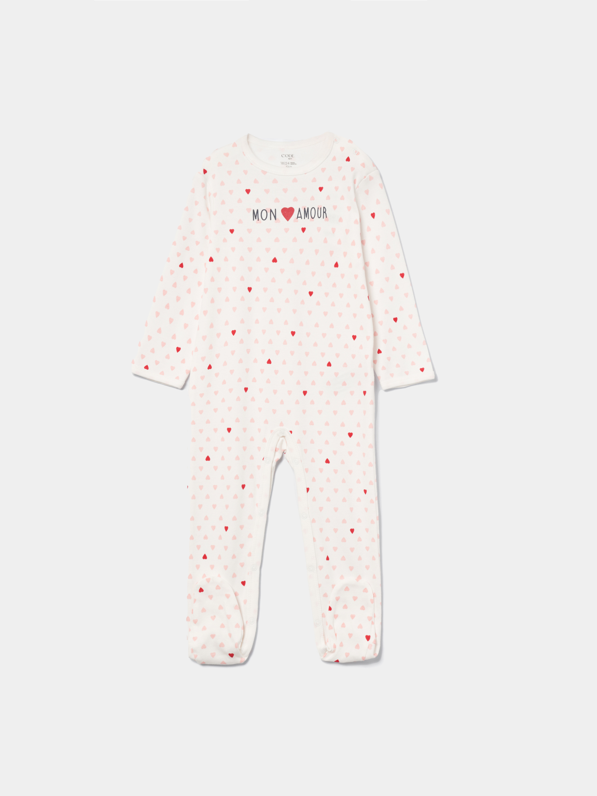 Babygrow 100% algodão