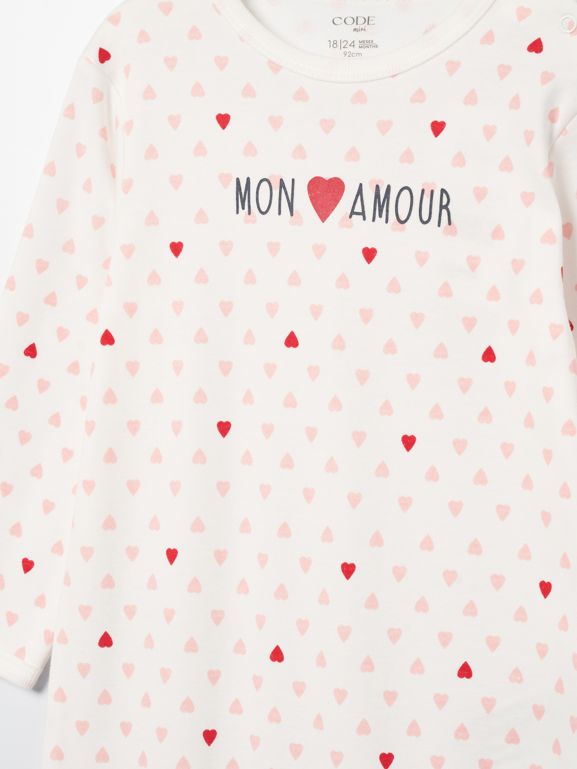 Babygrow 100% algodão